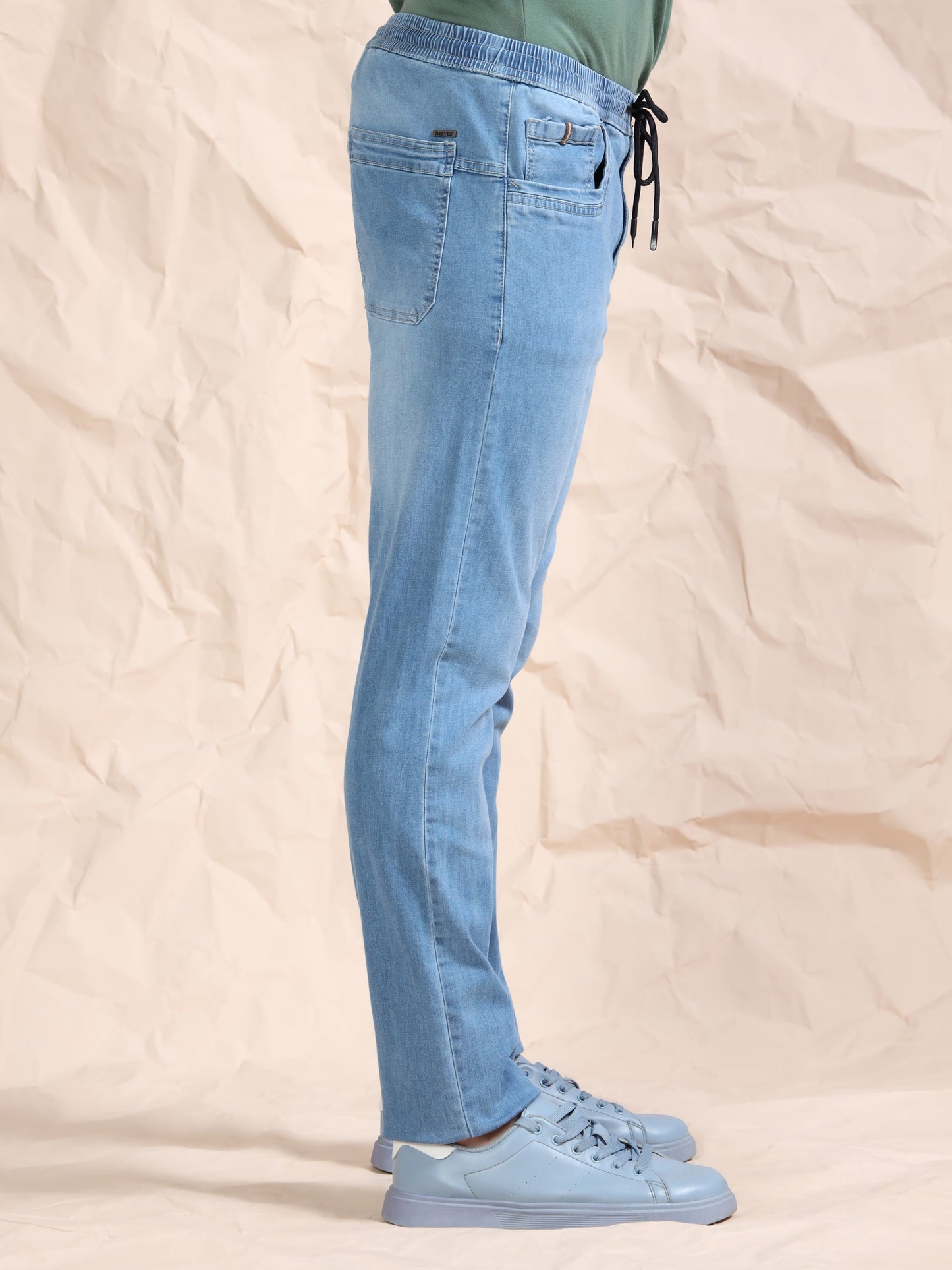 Stone Regular Fit Cotton Lycra Solid Pyjama