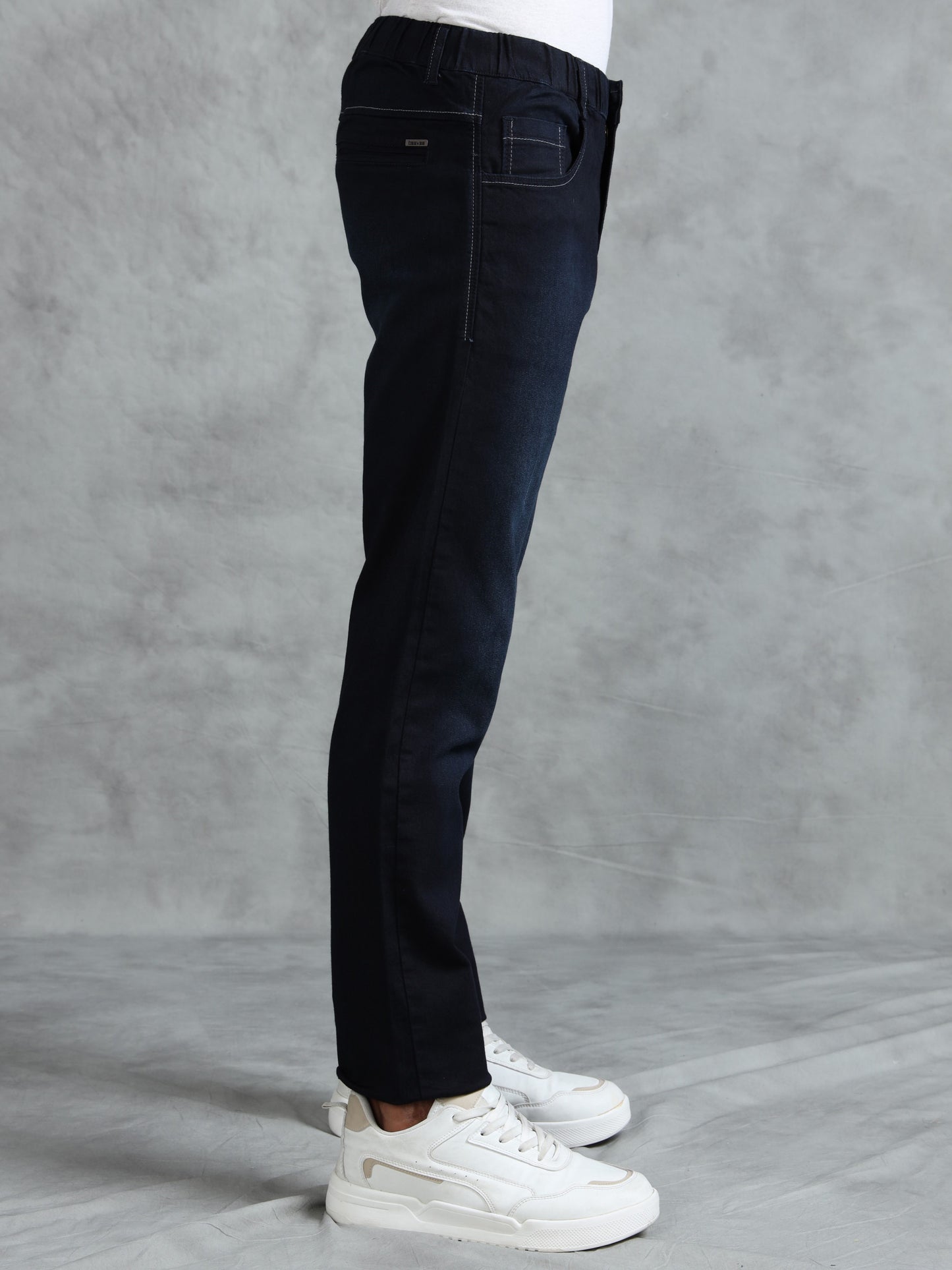 Raw Solid Cotton Lycra Pyjama