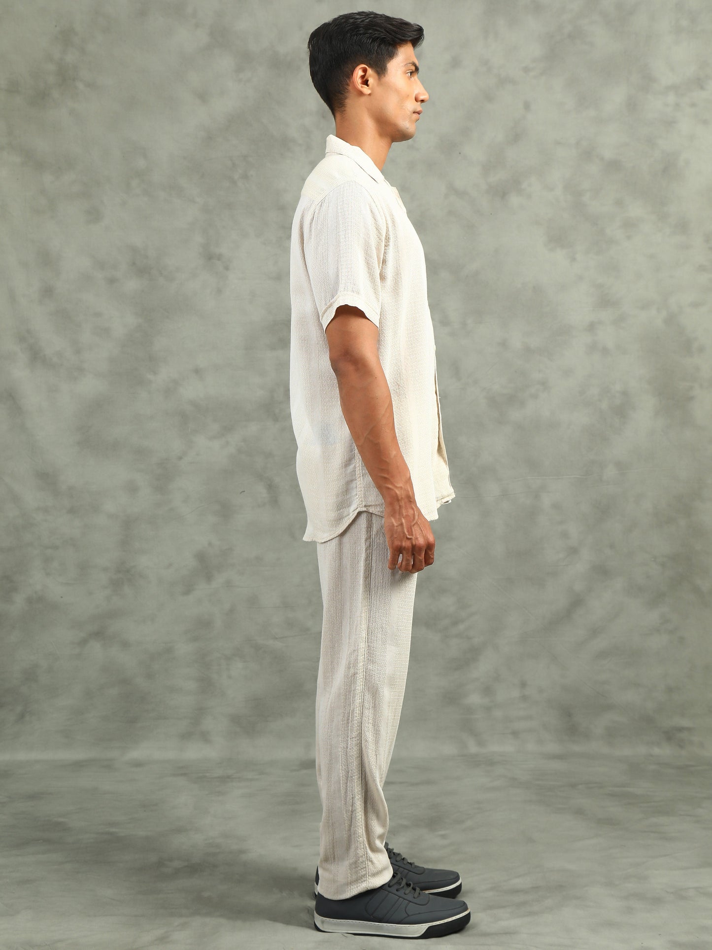Fawn Regular Fit Full-Length Casual Co-ord Set