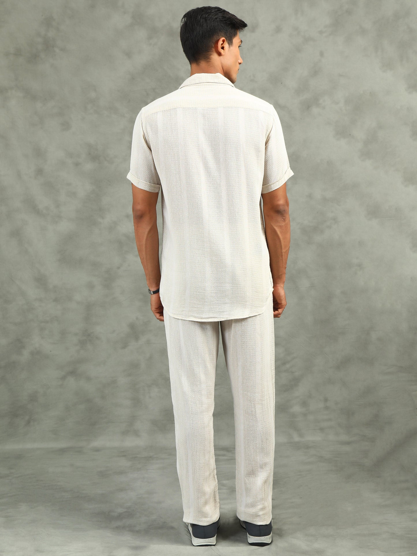 Fawn Regular Fit Full-Length Casual Co-ord Set