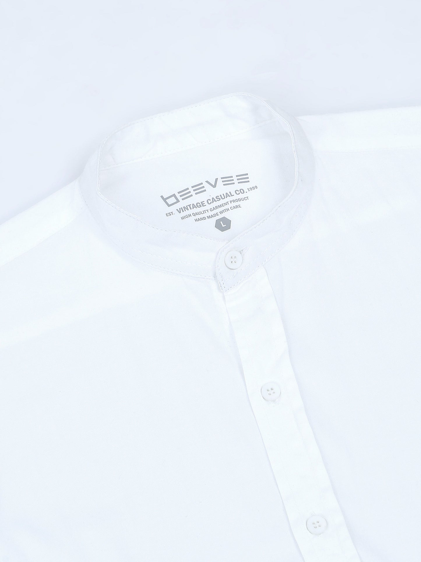 White Regular Fit Solid Co-ord Sets