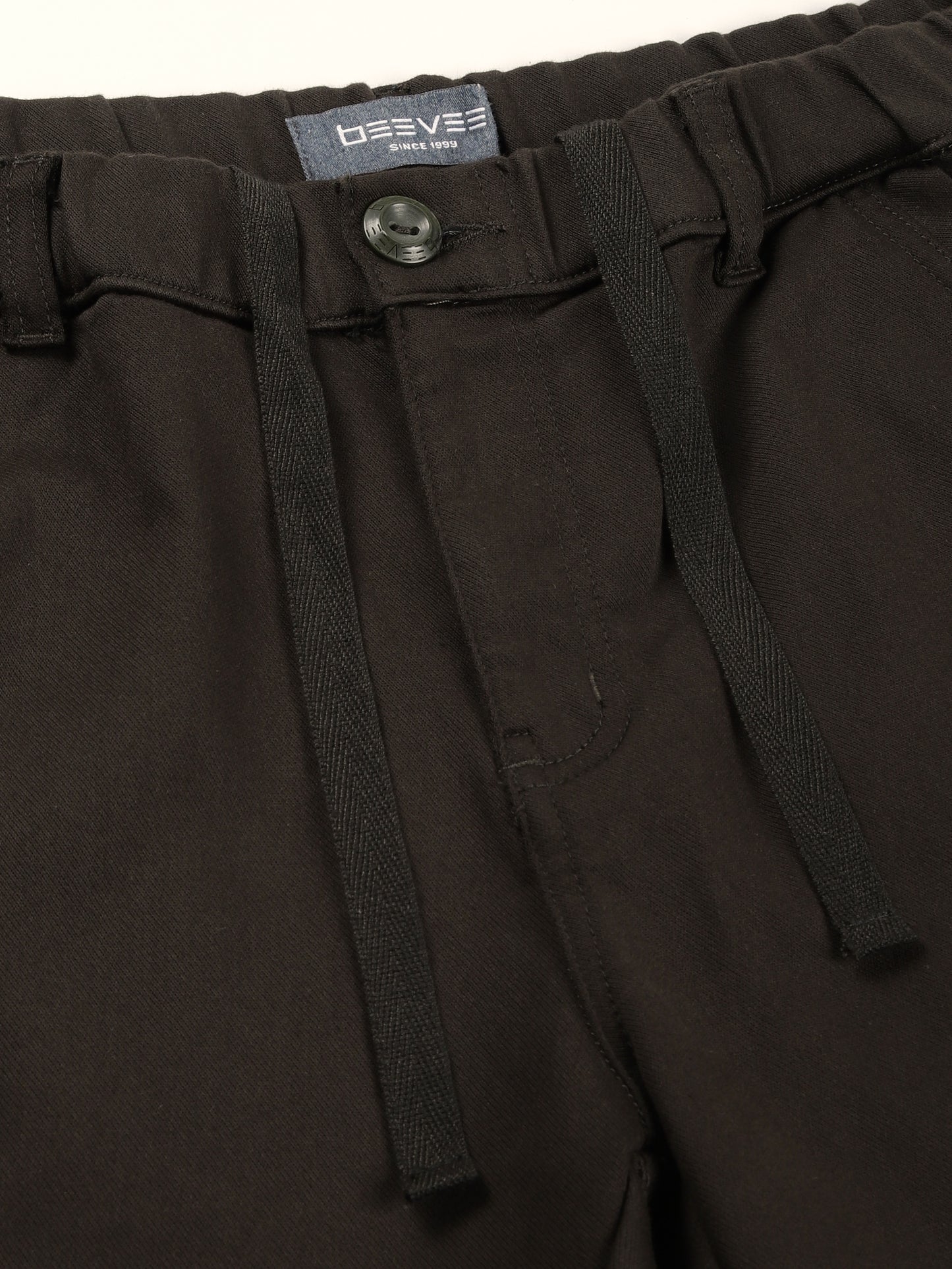 Olive Elasticated Waist Multi Pocket Stretchable Lounge Pants