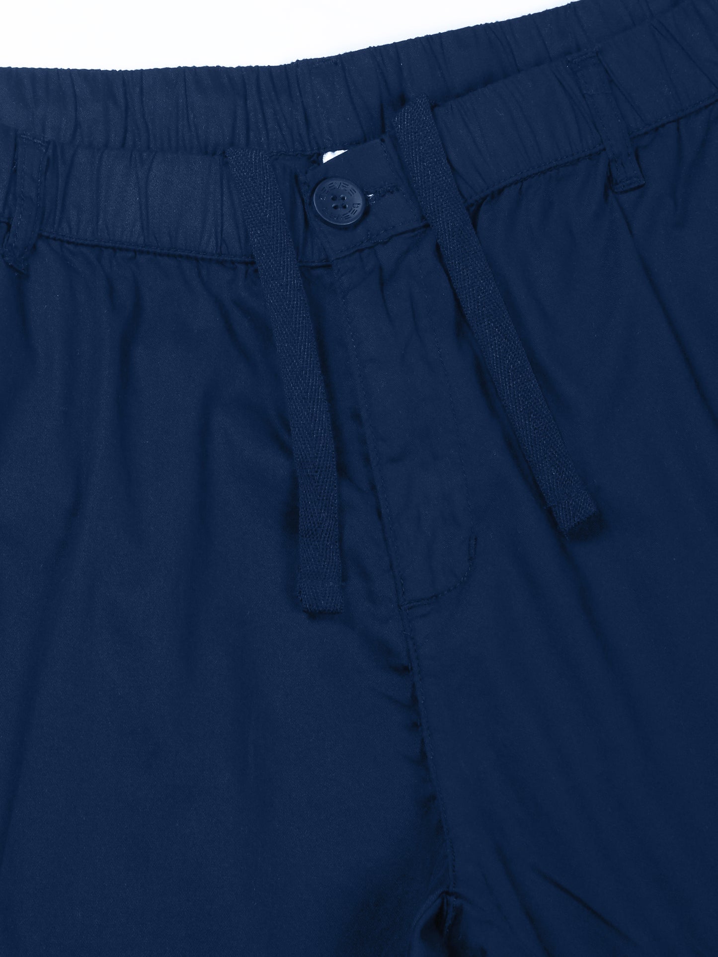 Light Weight Elasticated Waist Zip Pocket Navy Lounge Pants