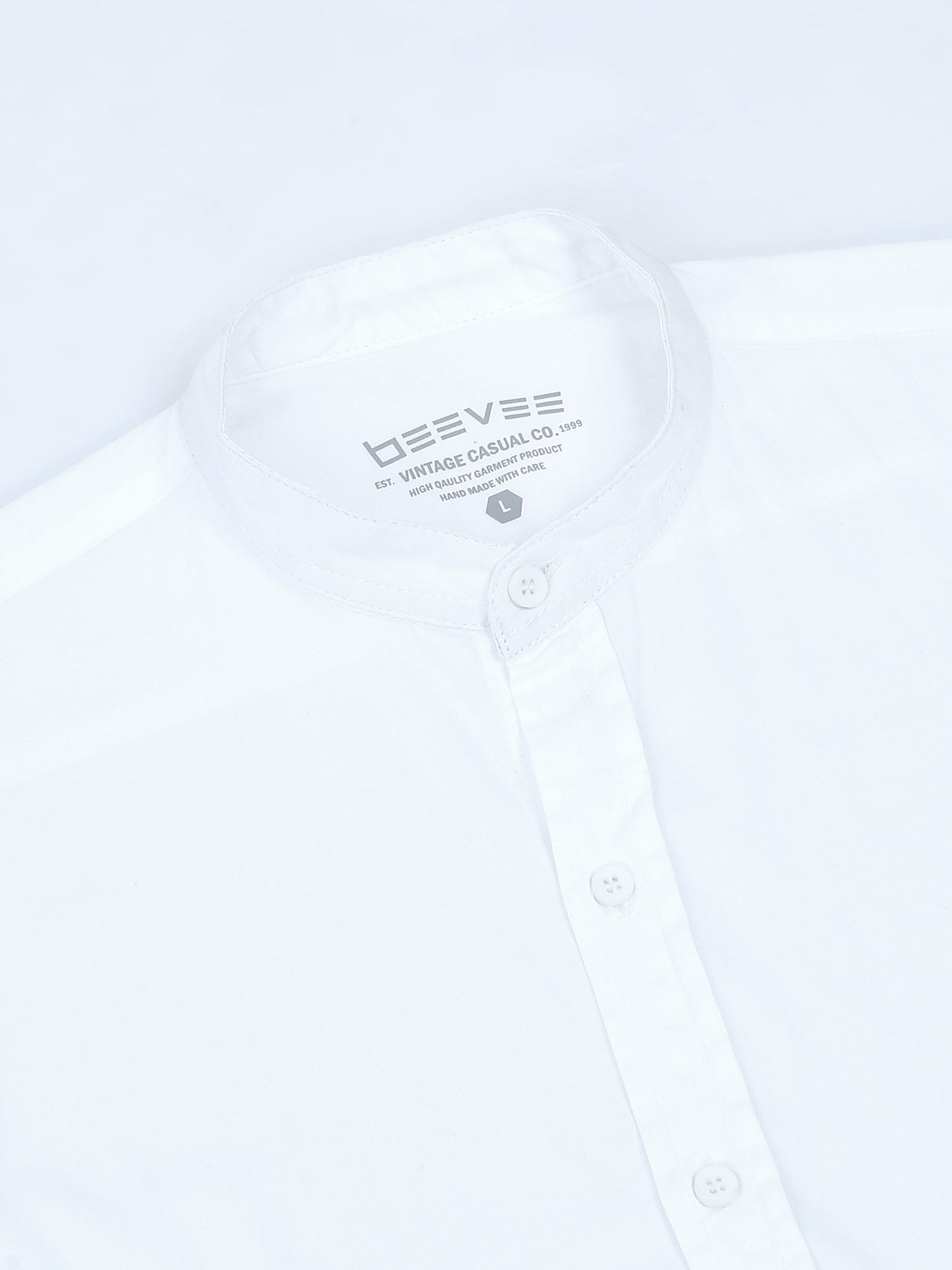 White Regular Fit Solid Co-ord Sets