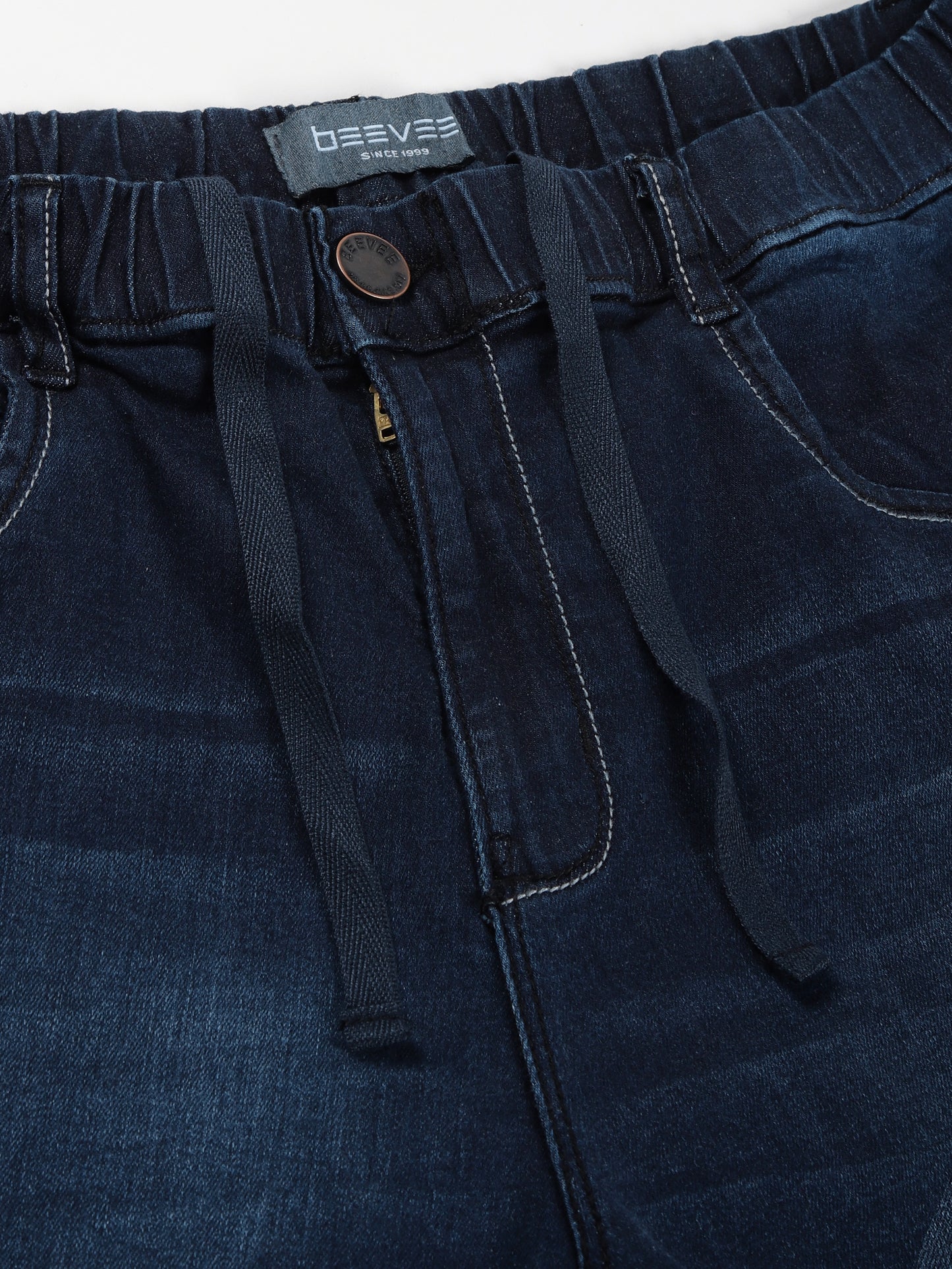 Elasticated Knit Denim Stretchable Lounge Pants