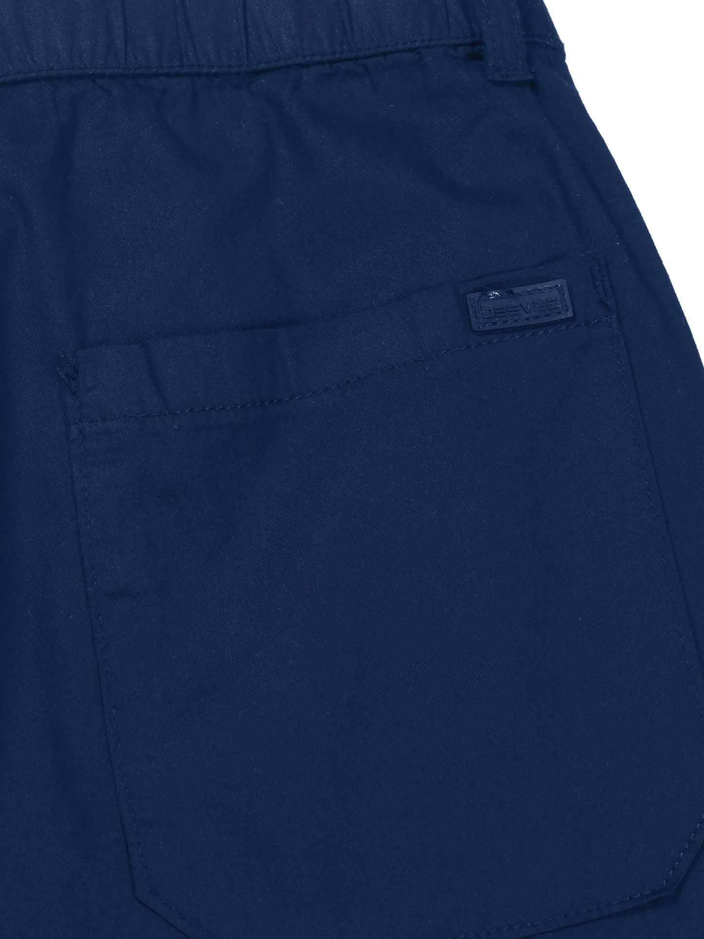 Light Weight Elasticated Waist Zip Pocket Navy Lounge Pants