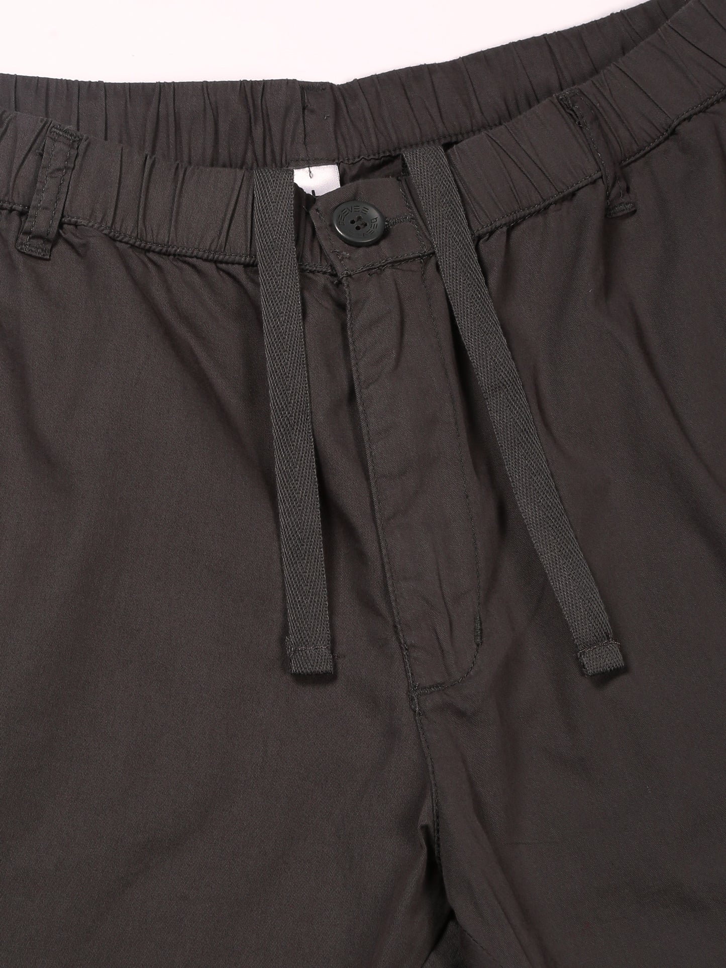 Light Weight Elasticated Waist Zip Pocket Grey Lounge Pants