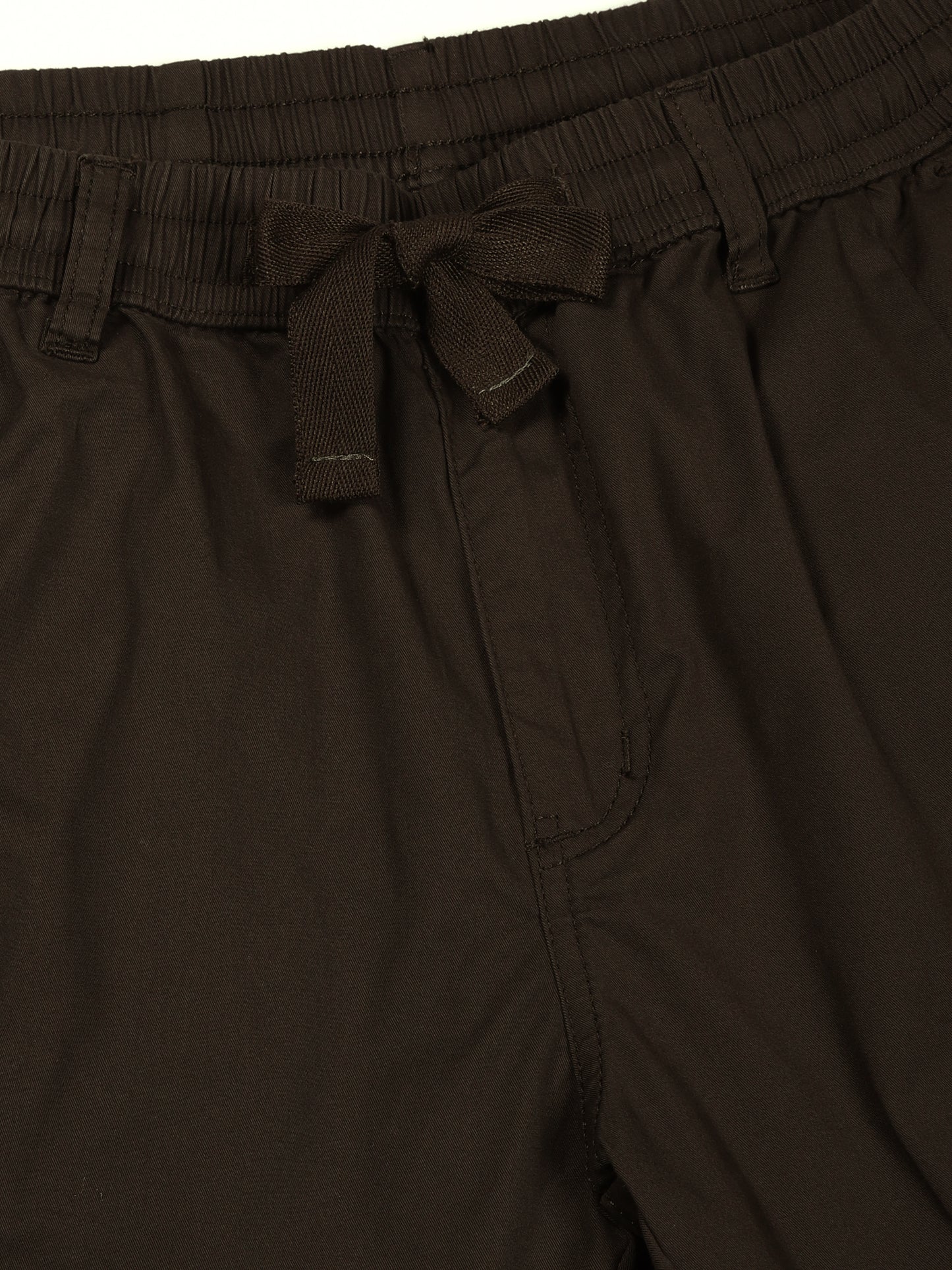 Multi Pocket Stretchable Olive Cargo