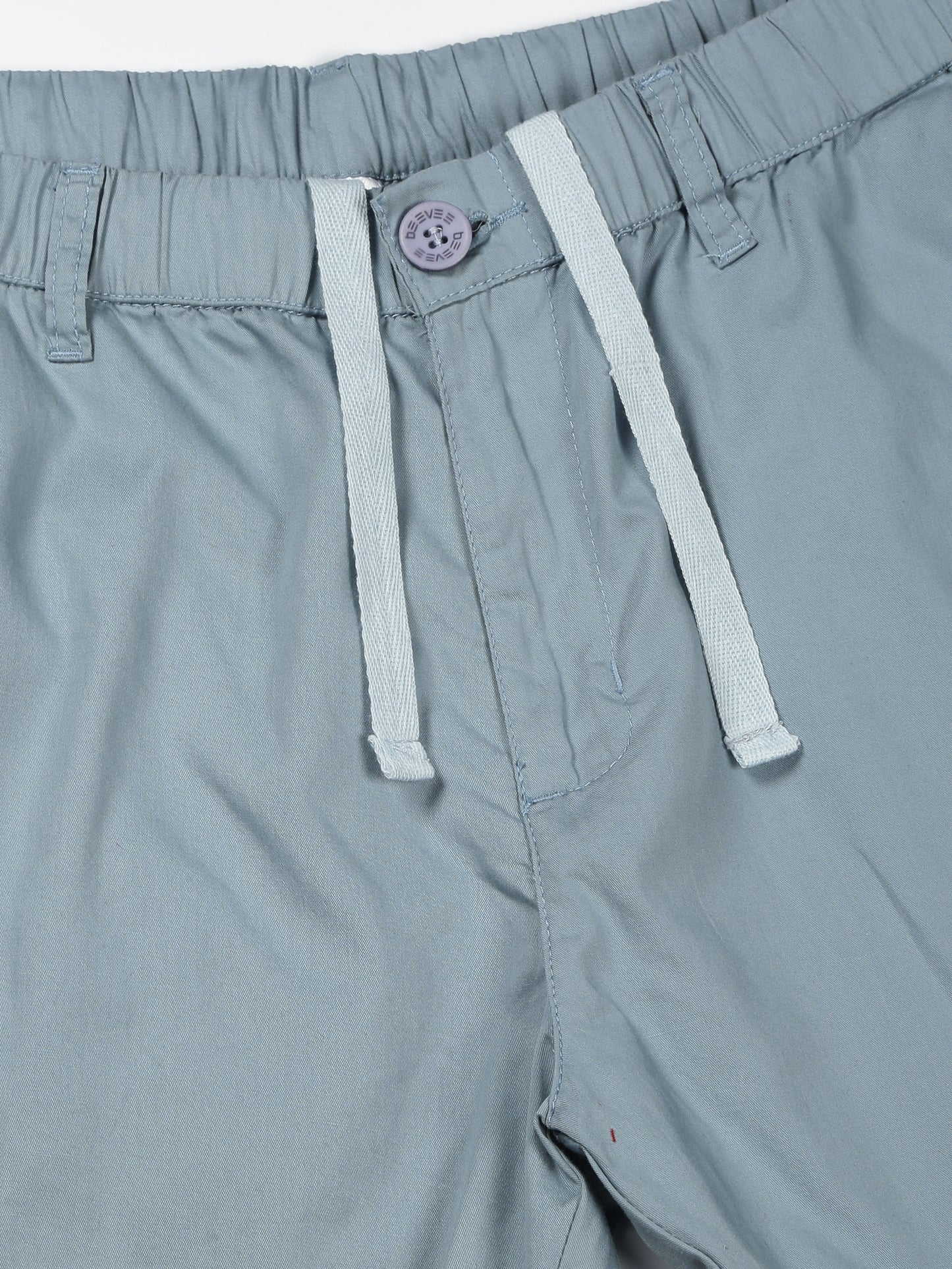 Light Weight Elasticated Waist Zip Pocket Light Blue Lounge Pants