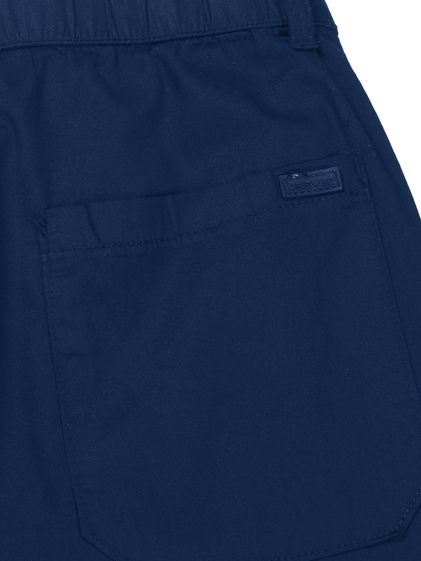Light Weight Elasticated Waist Zip Pocket Navy Lounge Pants