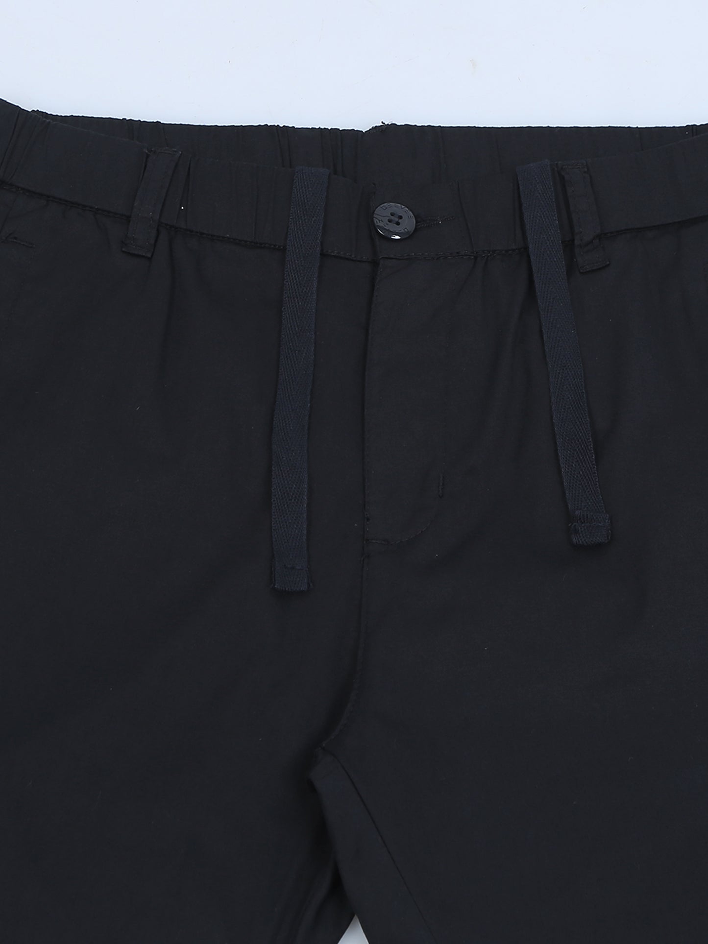 Navy Elasticated Waist Zip Pocket Stretchable Lounge Pants