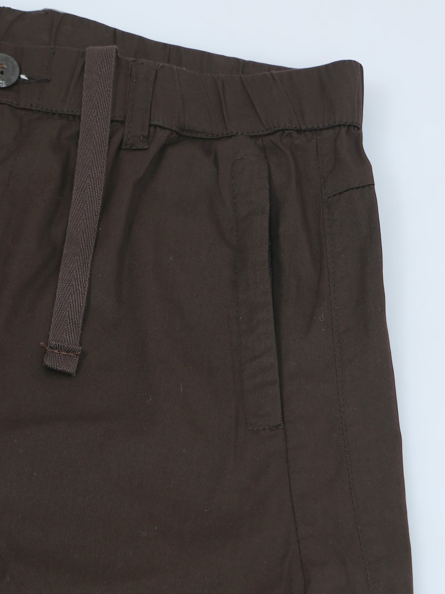 Elasticated Waist Zip Pocket Stretchable Navy Lounge Pants