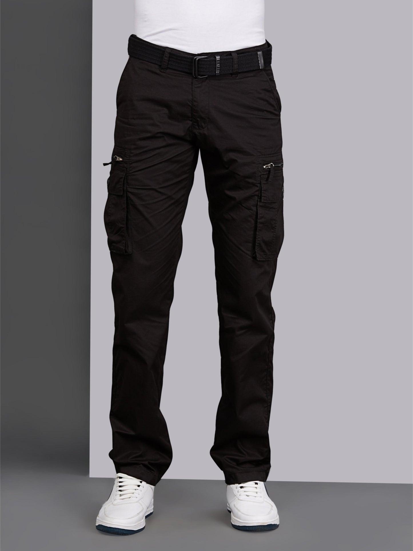 Men's Black Cargo Pants