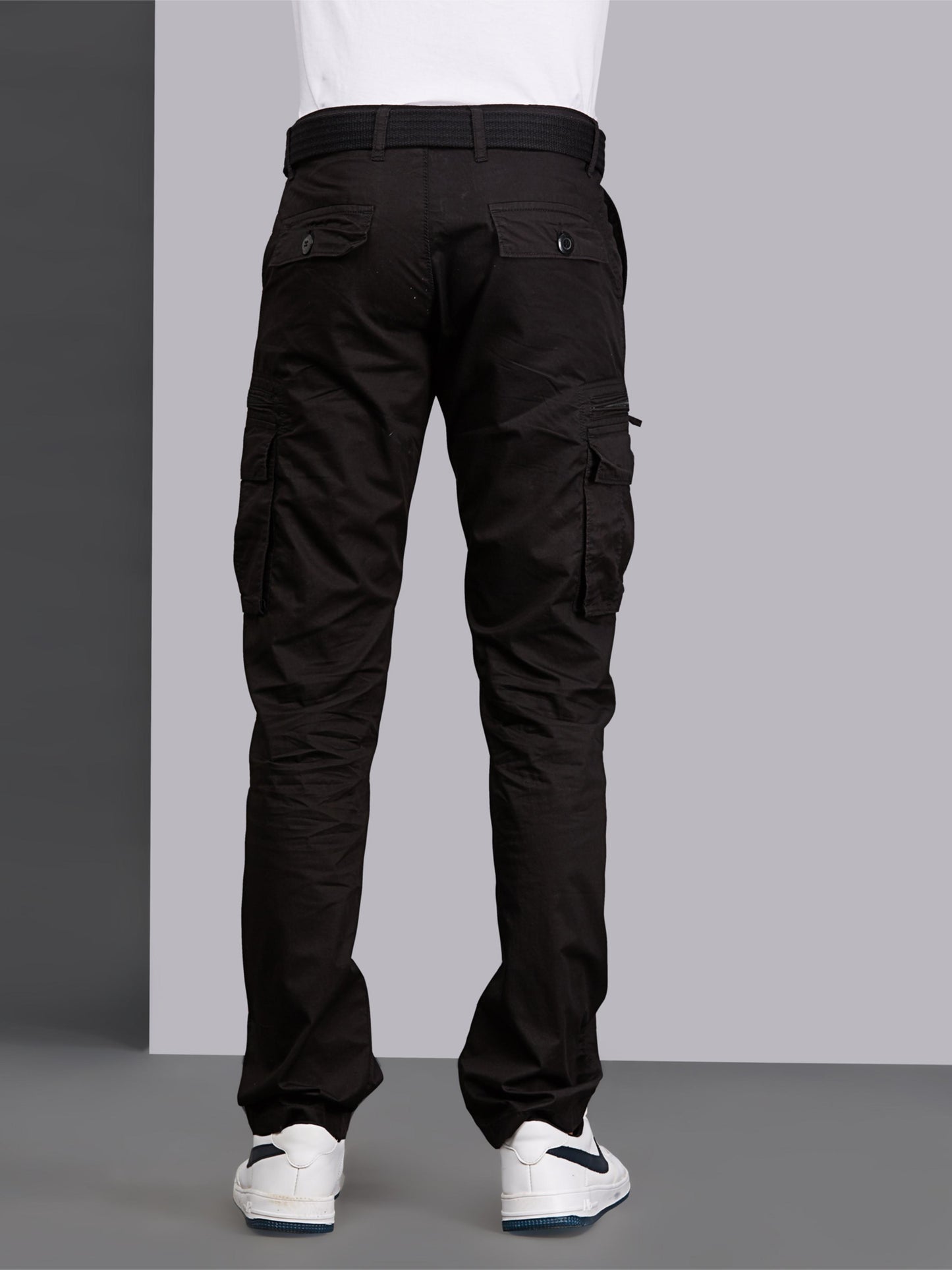 Men's Black Cargo Pants