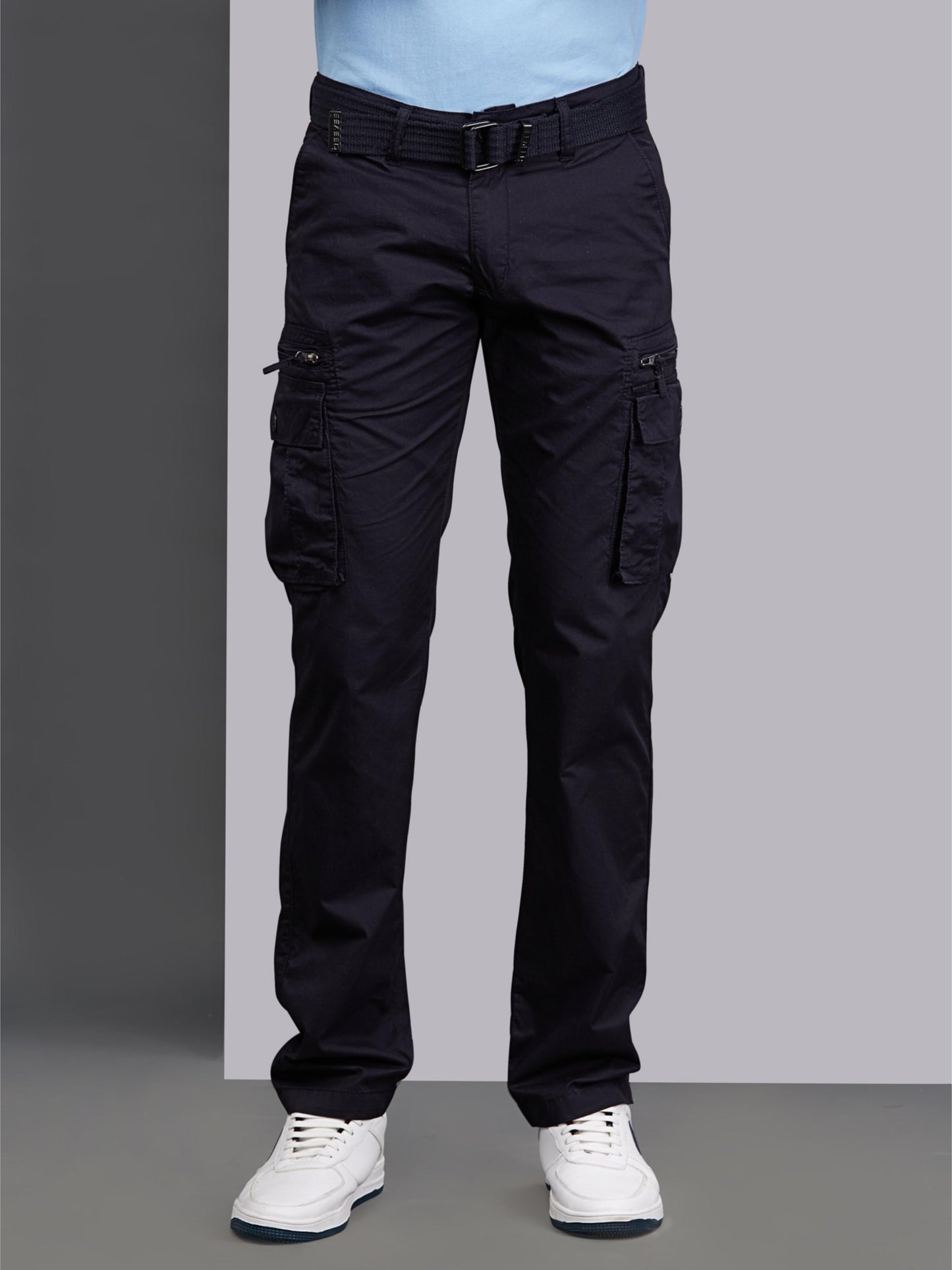 Men's Navy Cargo Pants