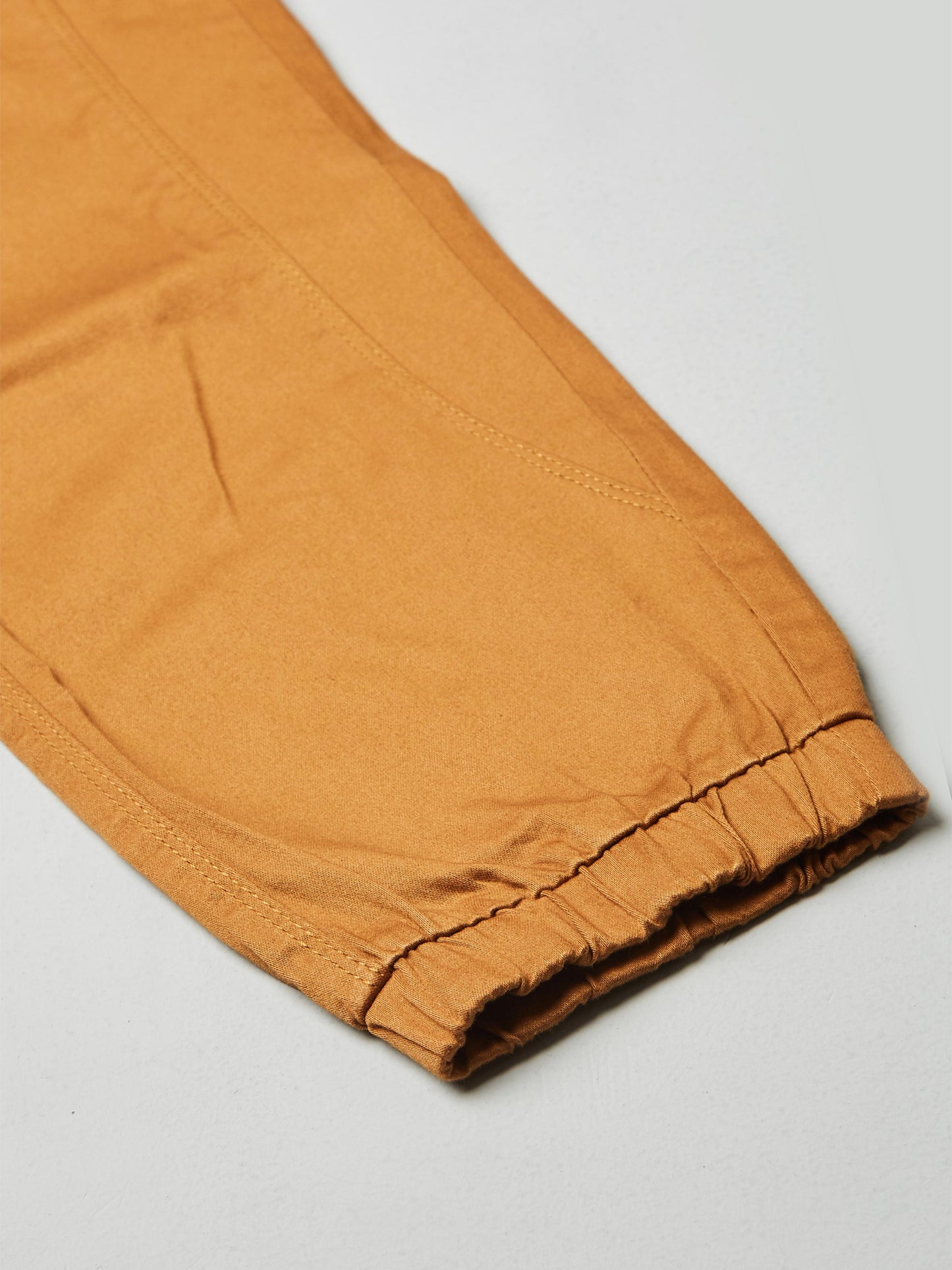 Multi Pocket Stretchable Beige Cargo