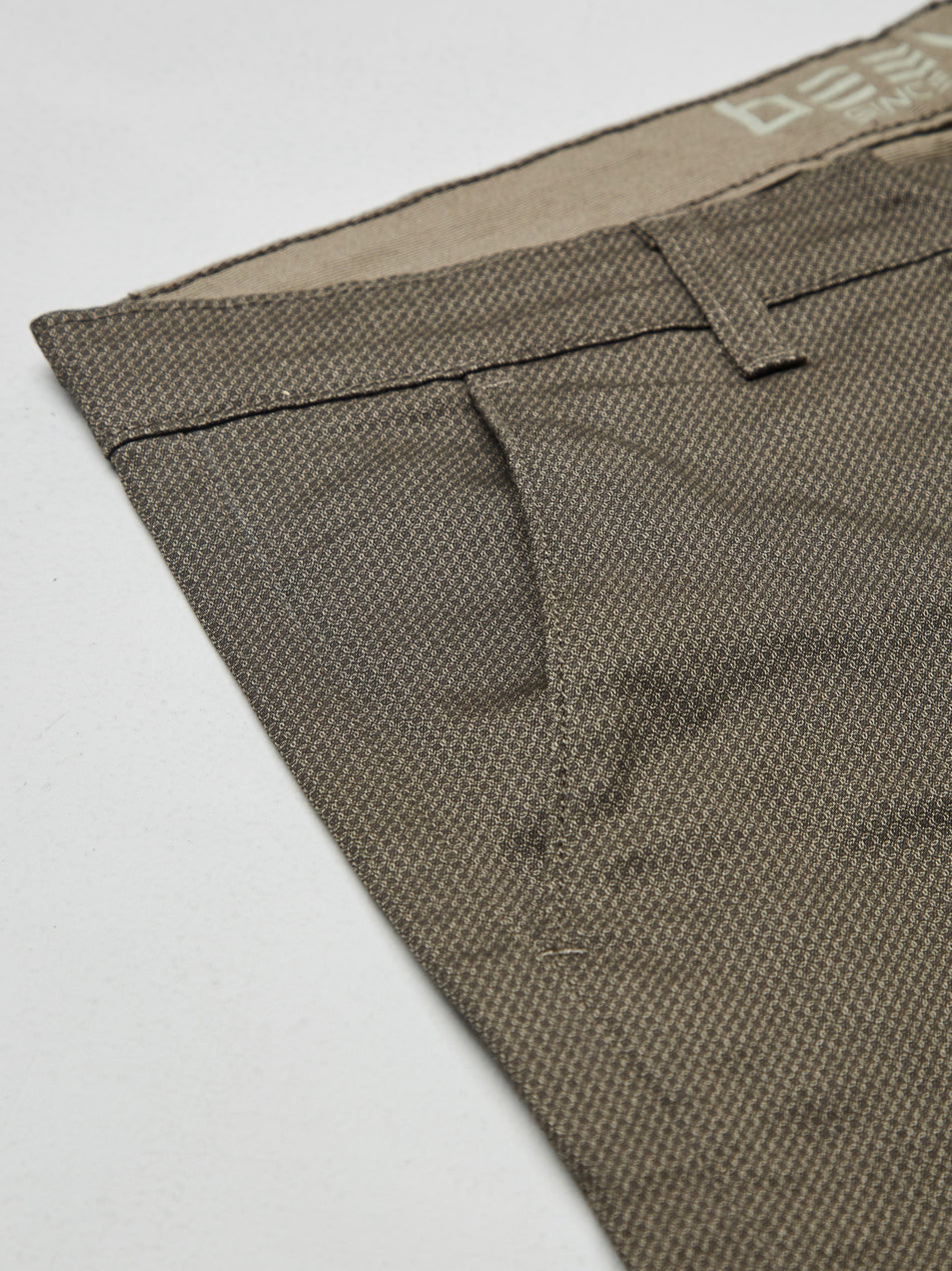 Printed Olive Stretchable Shorts