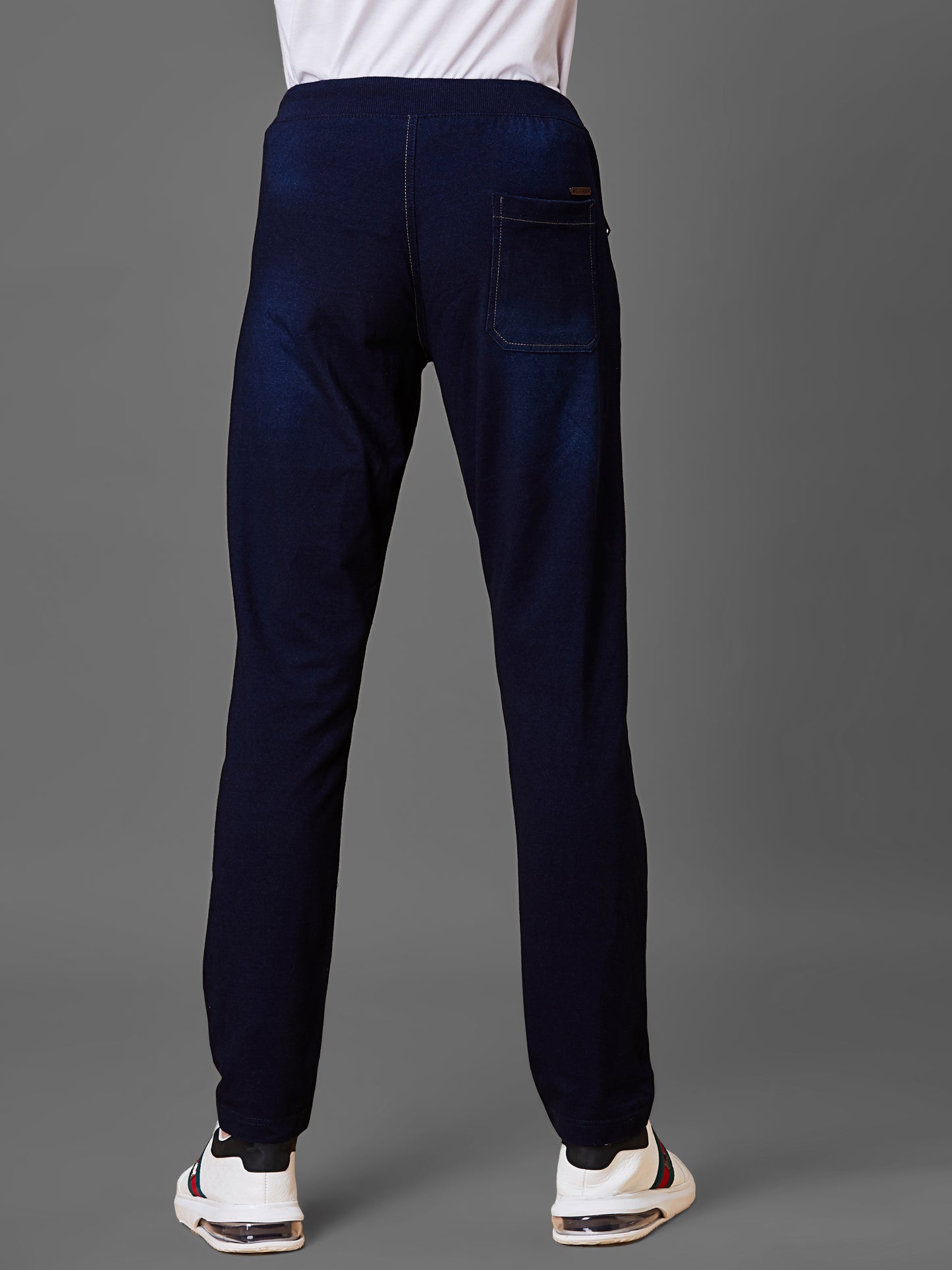 Elasticated Knit Denim Stretchable Lounge Pants