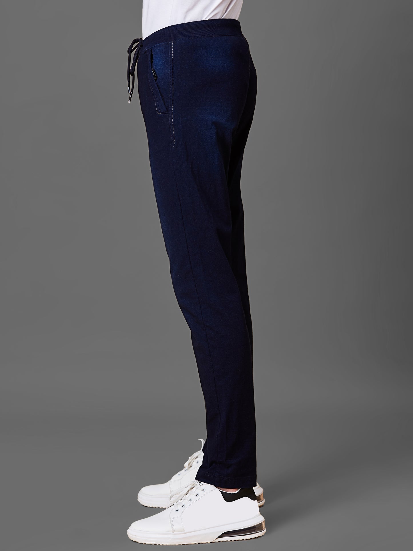 Elasticated Knit Denim Stretchable Lounge Pants
