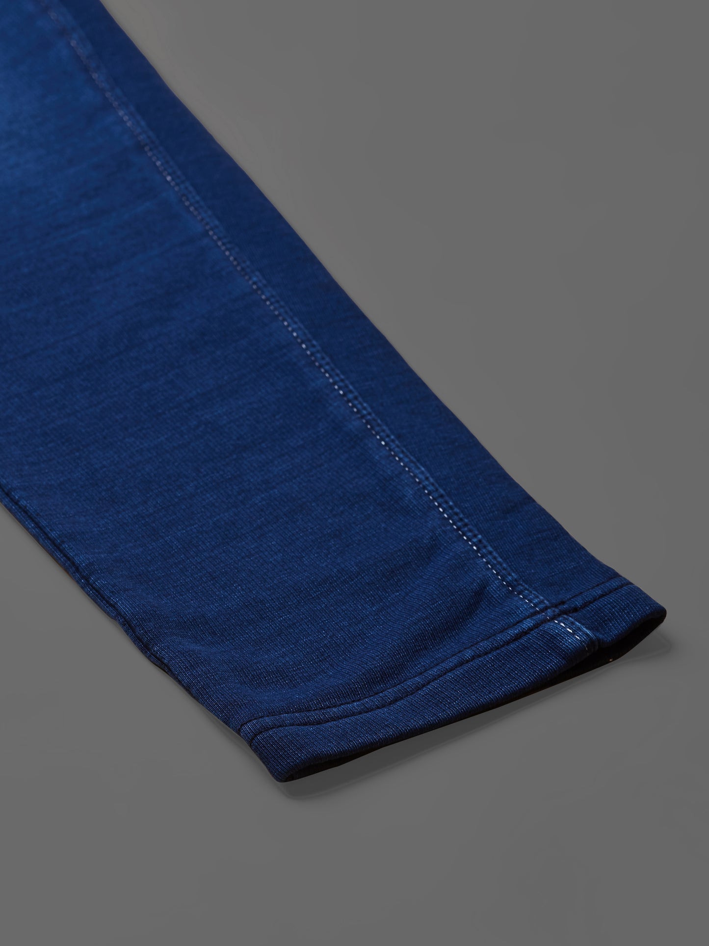 Elasticated Knit Denim Stretchable Light Blue Lounge Pants