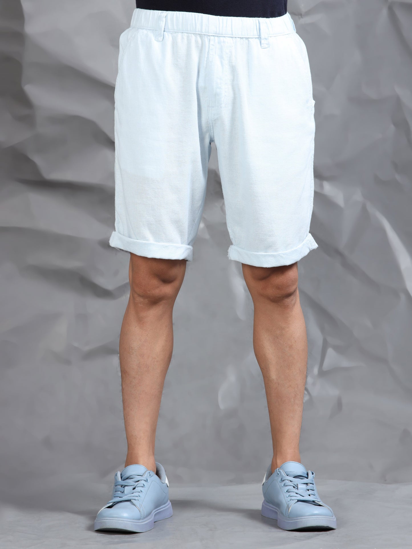 Sky Casual Linen Blend Shorts