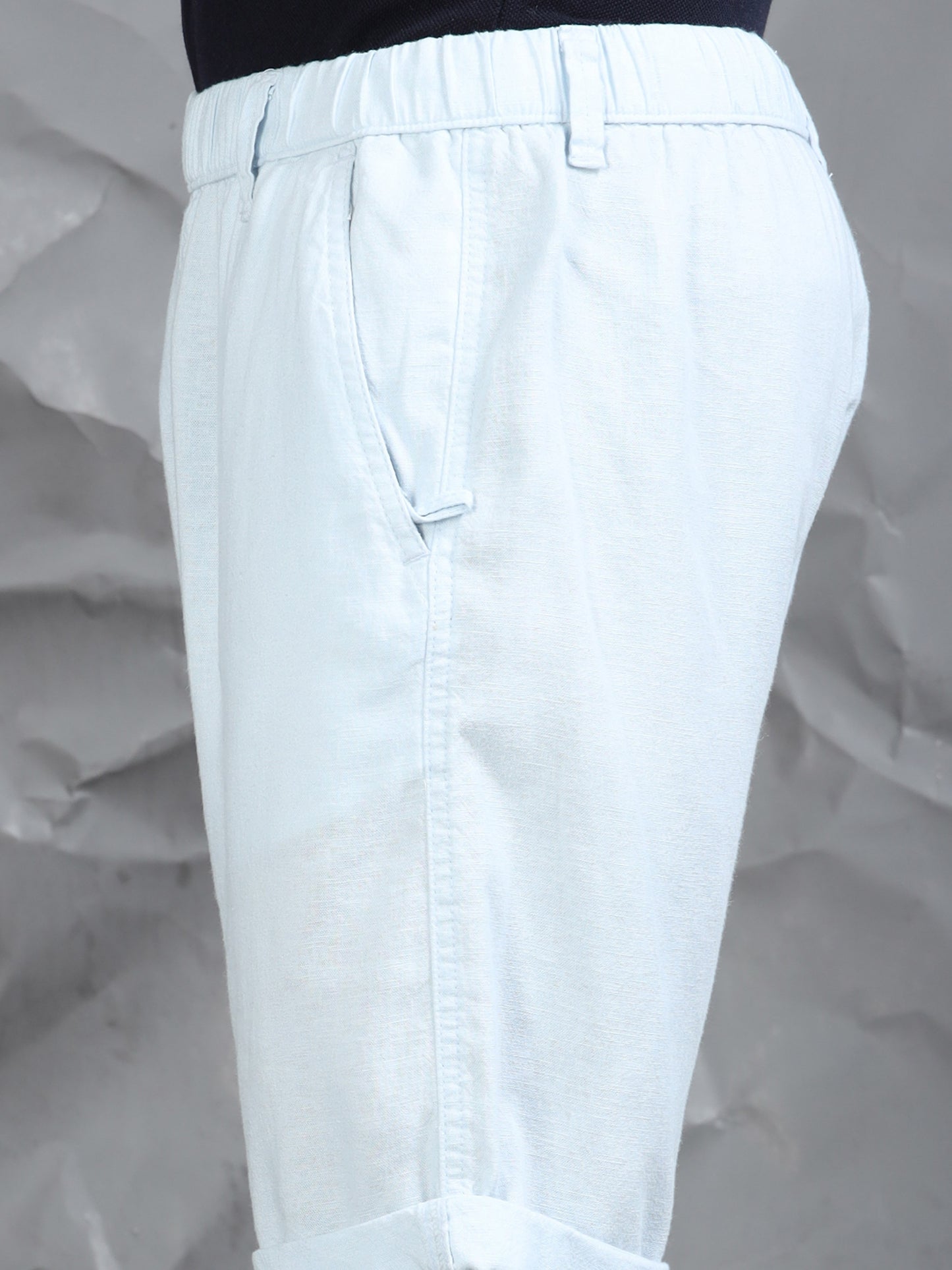 Sky Casual Linen Blend Shorts