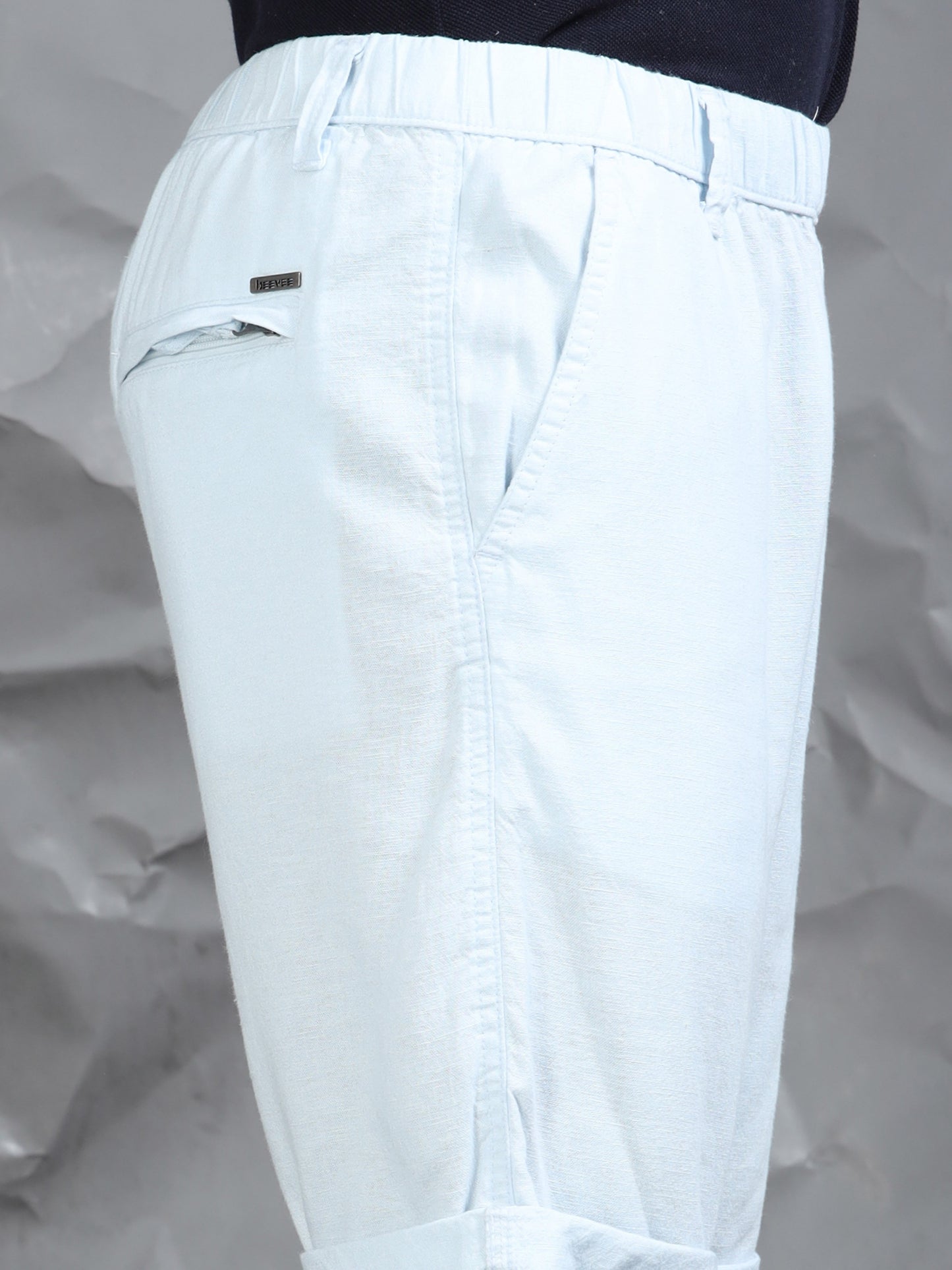 Sky Casual Linen Blend Shorts