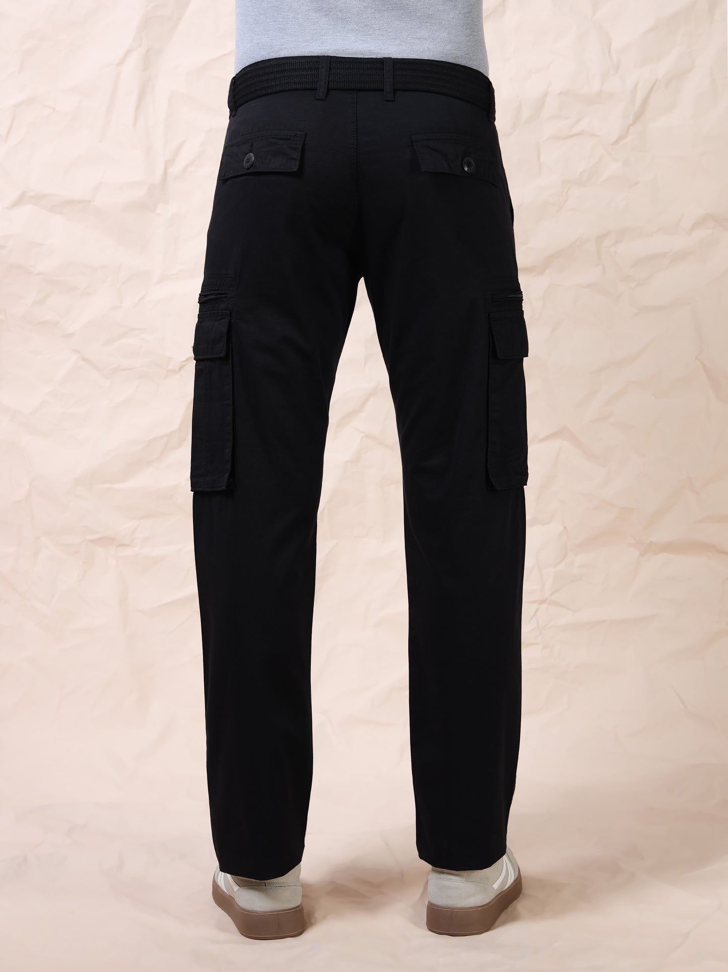 Men's Black Cargo Pants