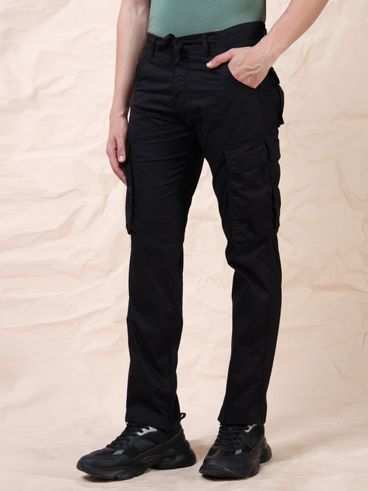 Men's Black Cargo Pants