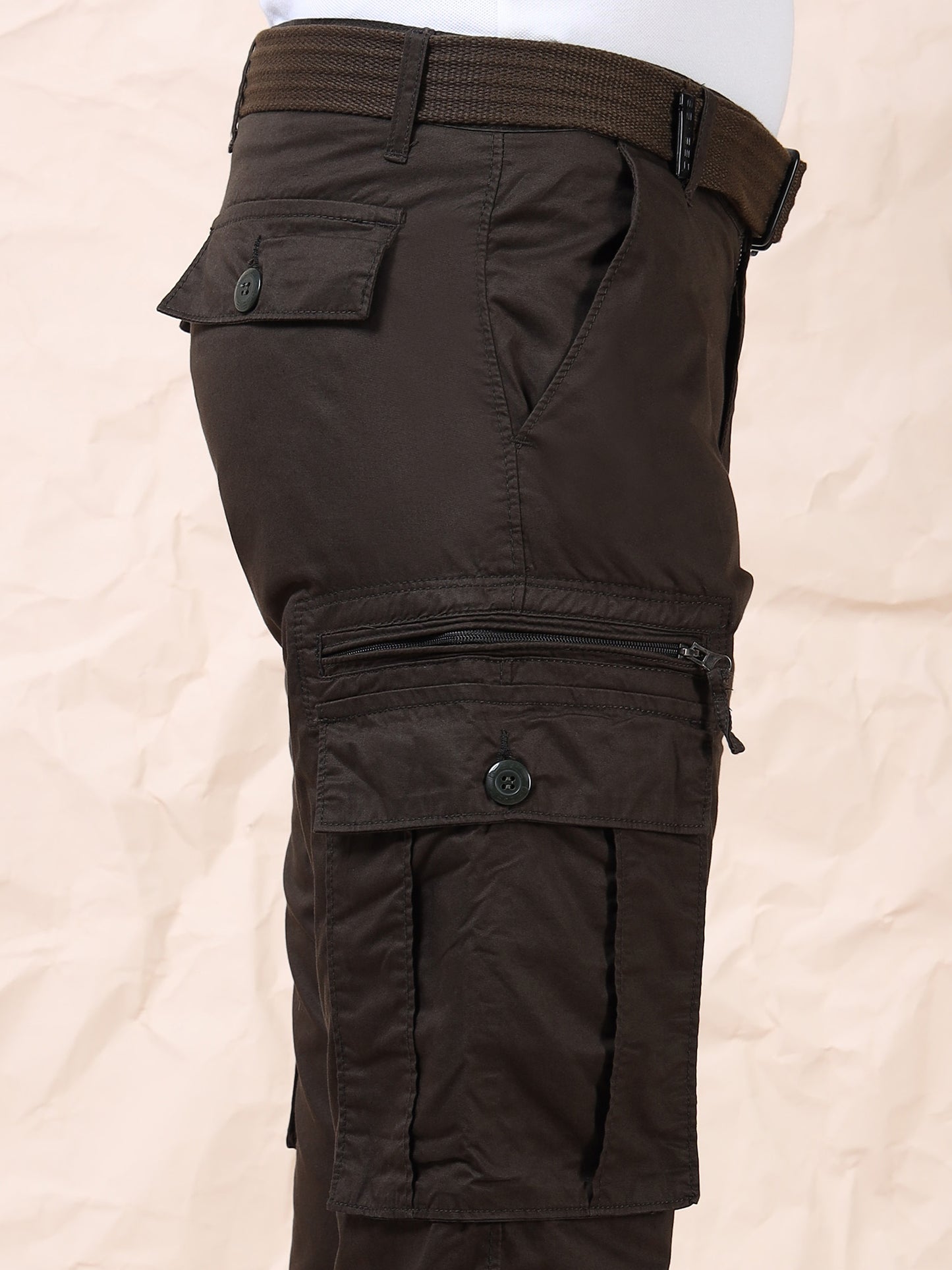 Men's Olive Cargo Pants