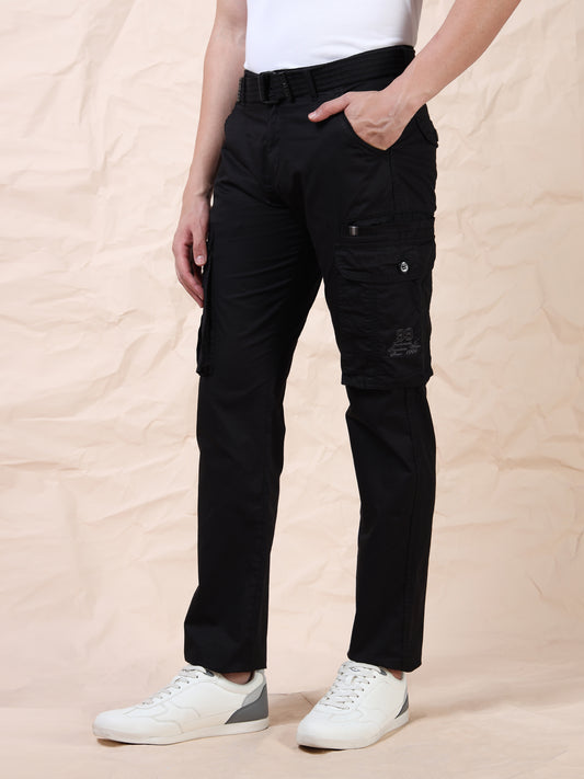 Men's Black Cargo Pants