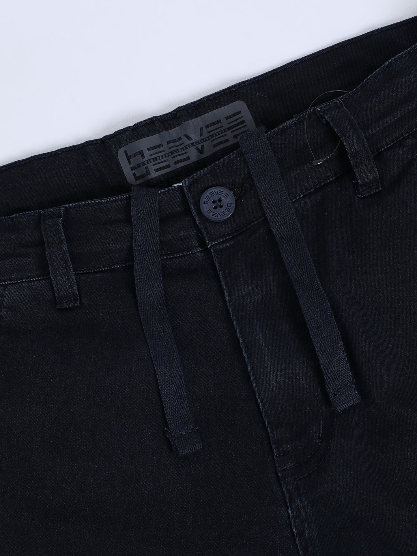 Multi Pocket Indigo Cargo Shorts