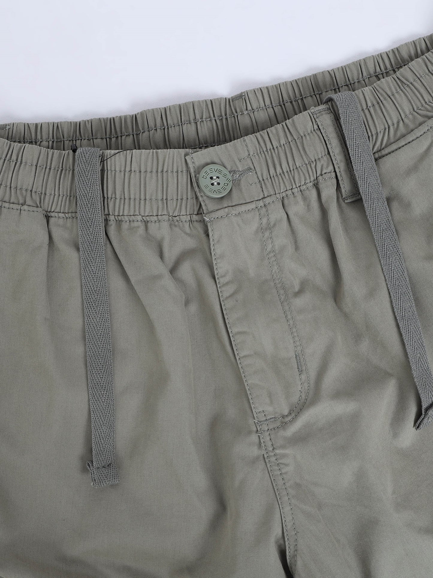 Multi Pocket F Green Cargo Shorts