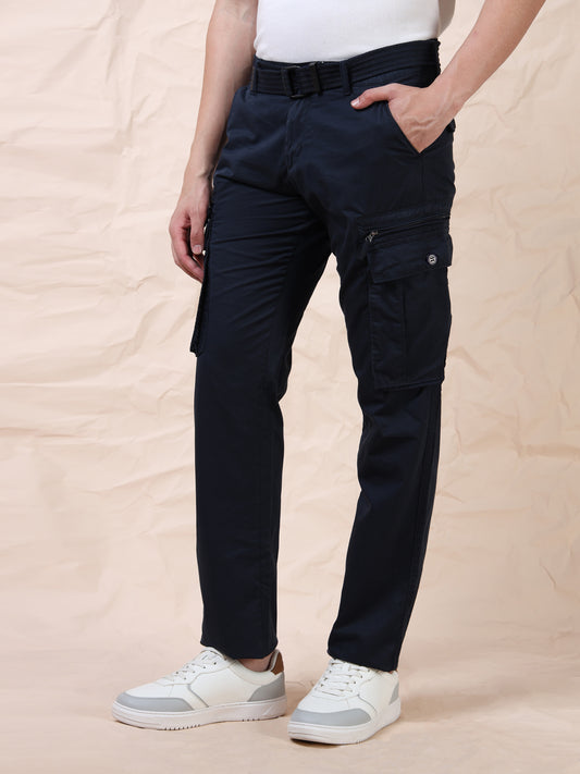 Men's Navy Cargo Pants