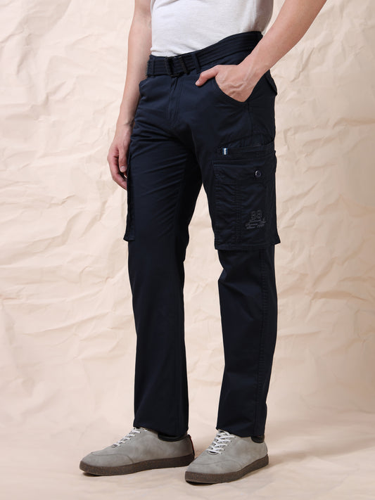 Men's Navy Cargo Pants