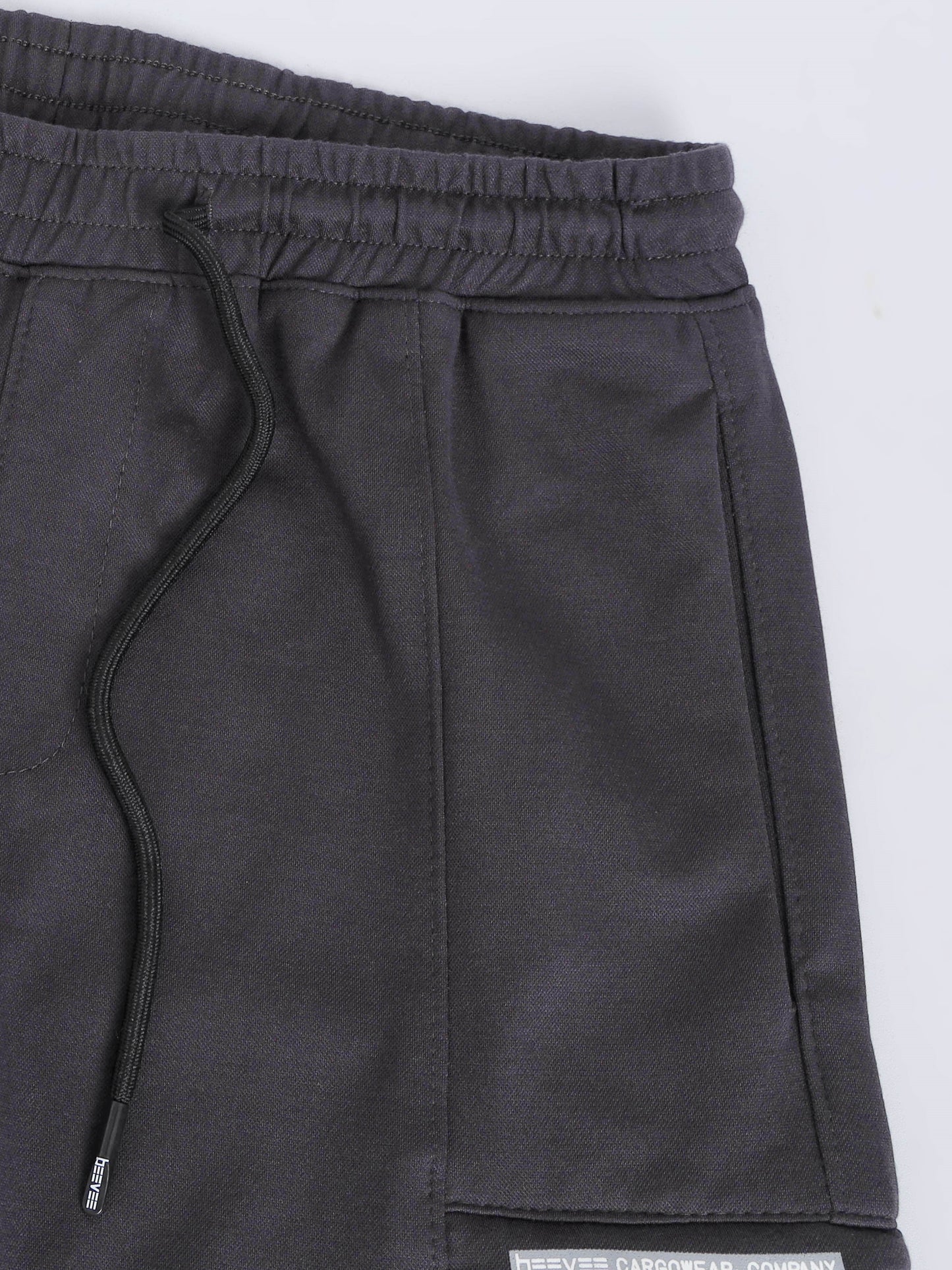 Stretchable Dark Grey Track Pant