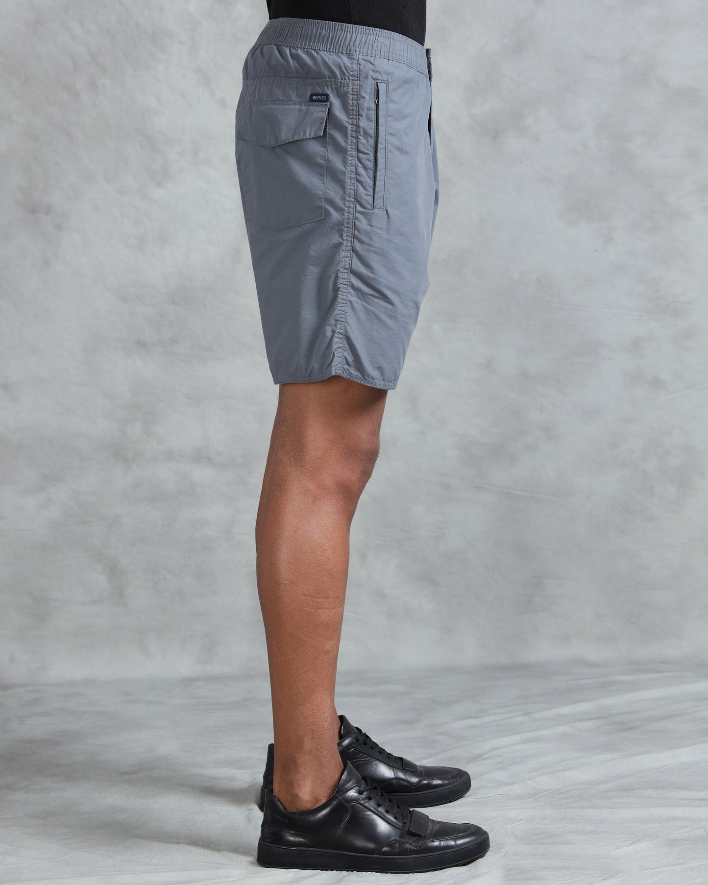 Solid Men M Grey Regular Shorts