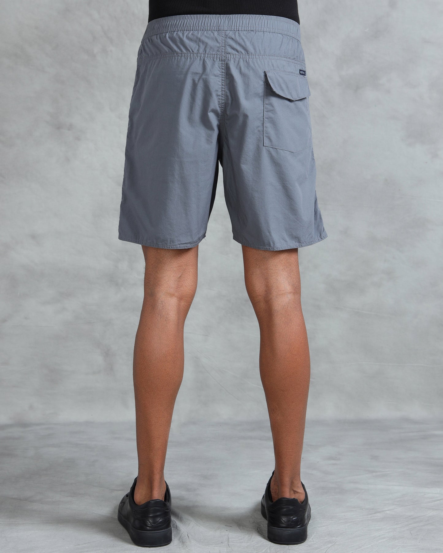 Solid Men M Grey Regular Shorts