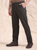 Cross Pocket Stretchable Olive Lounge Pants