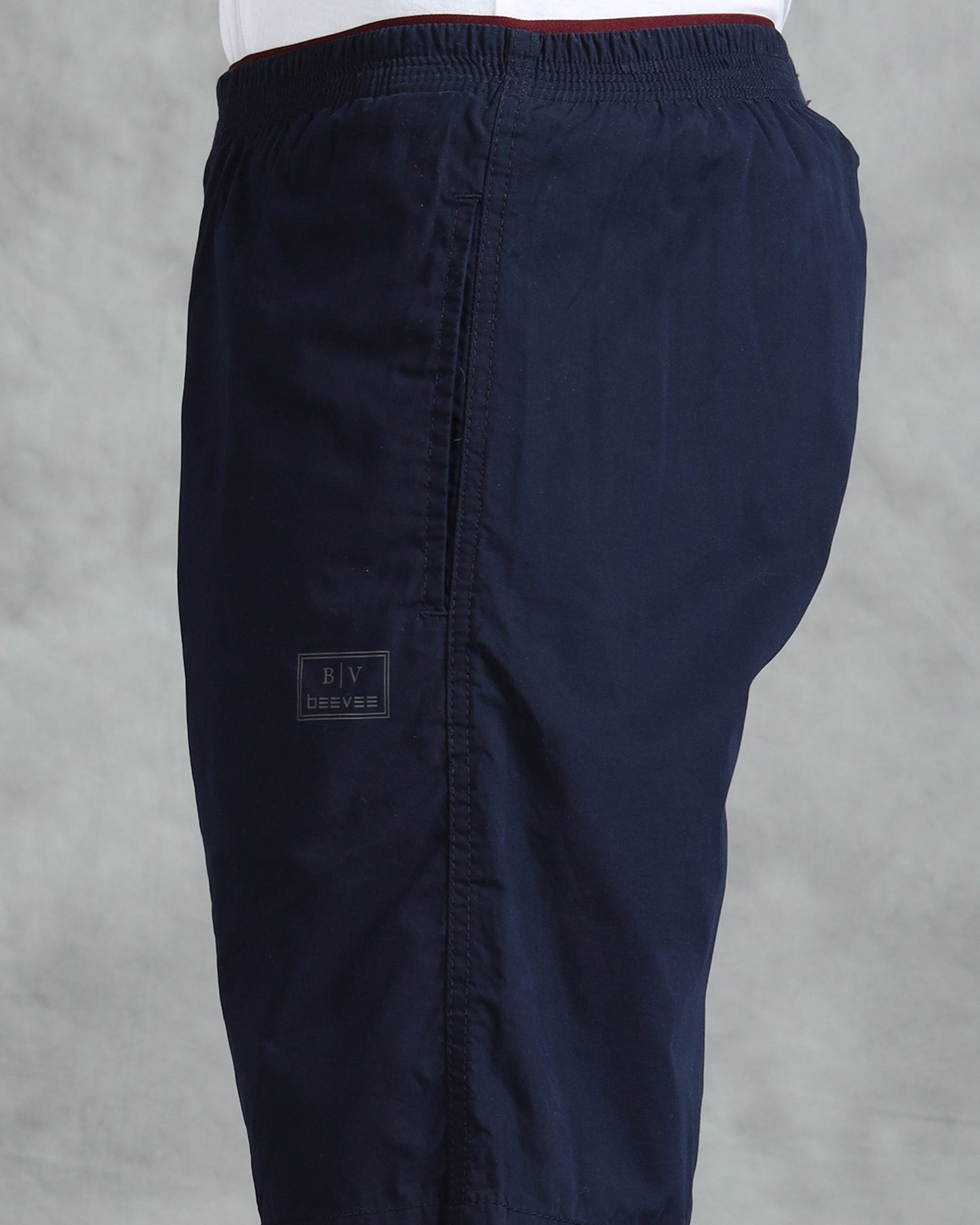 Solid Men Navy Regular Shorts