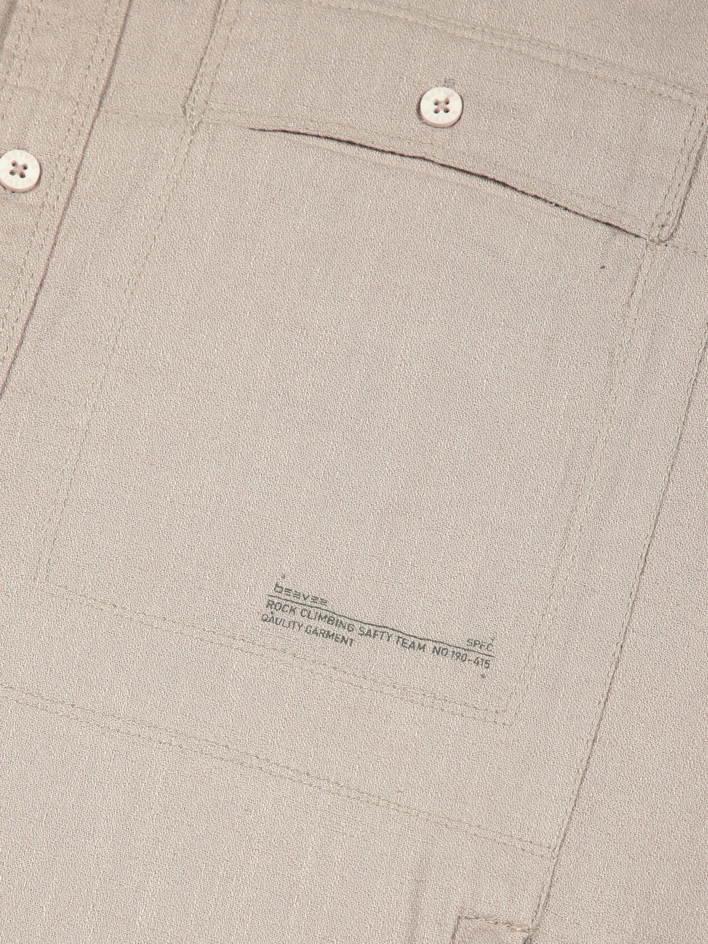 Multi Pocket Grey Cargo Shirt