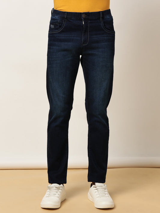 Elasticated Knit Denim Stretchable Lounge Pants