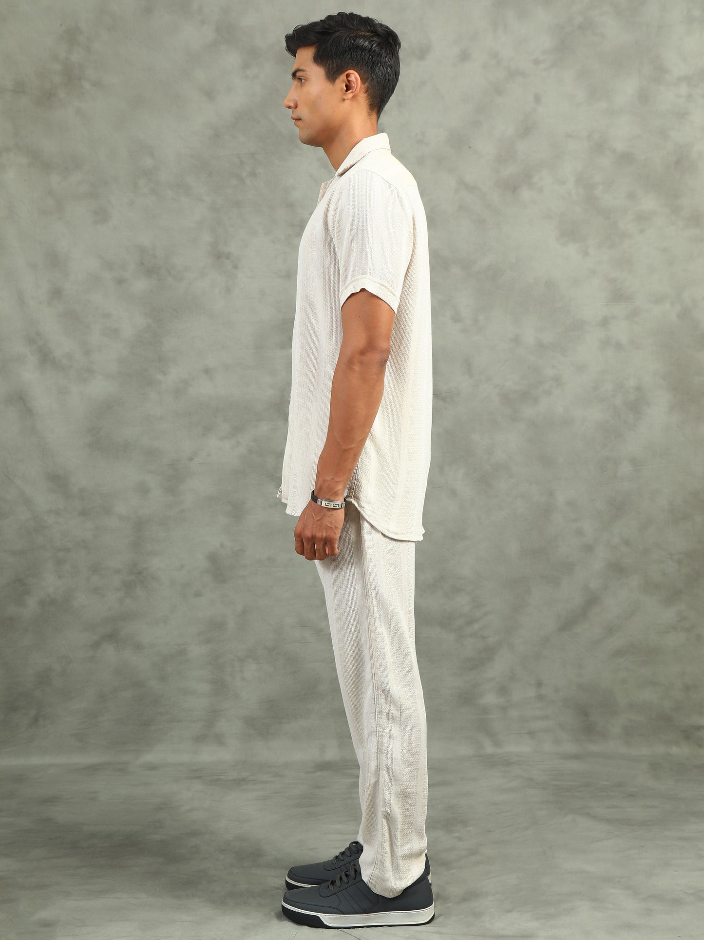 Fawn Regular Fit Full-Length Casual Co-ord Set