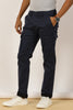 Multi Pocket Stretchable Navy Cargo
