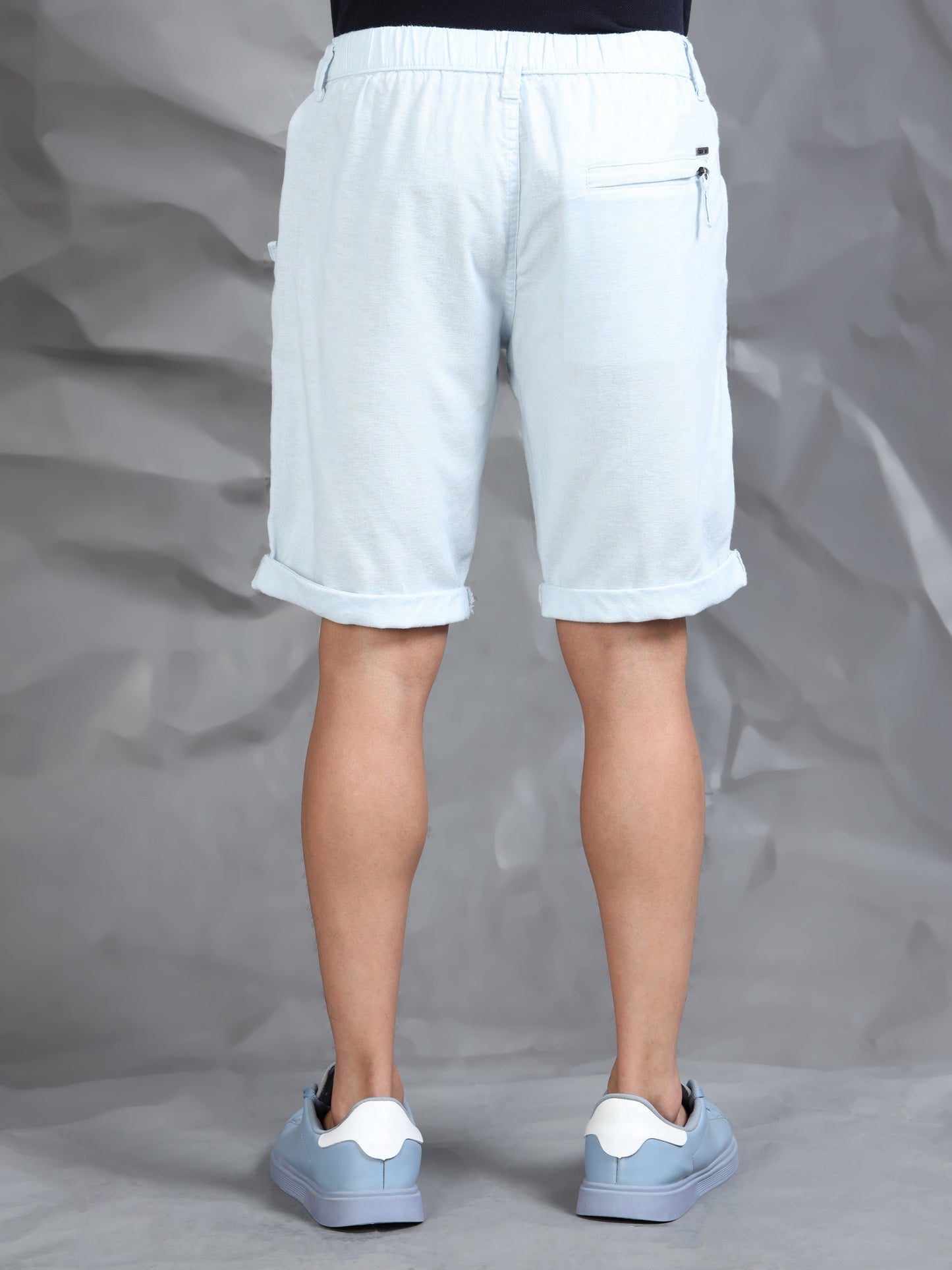 Sky Casual Linen Blend Shorts