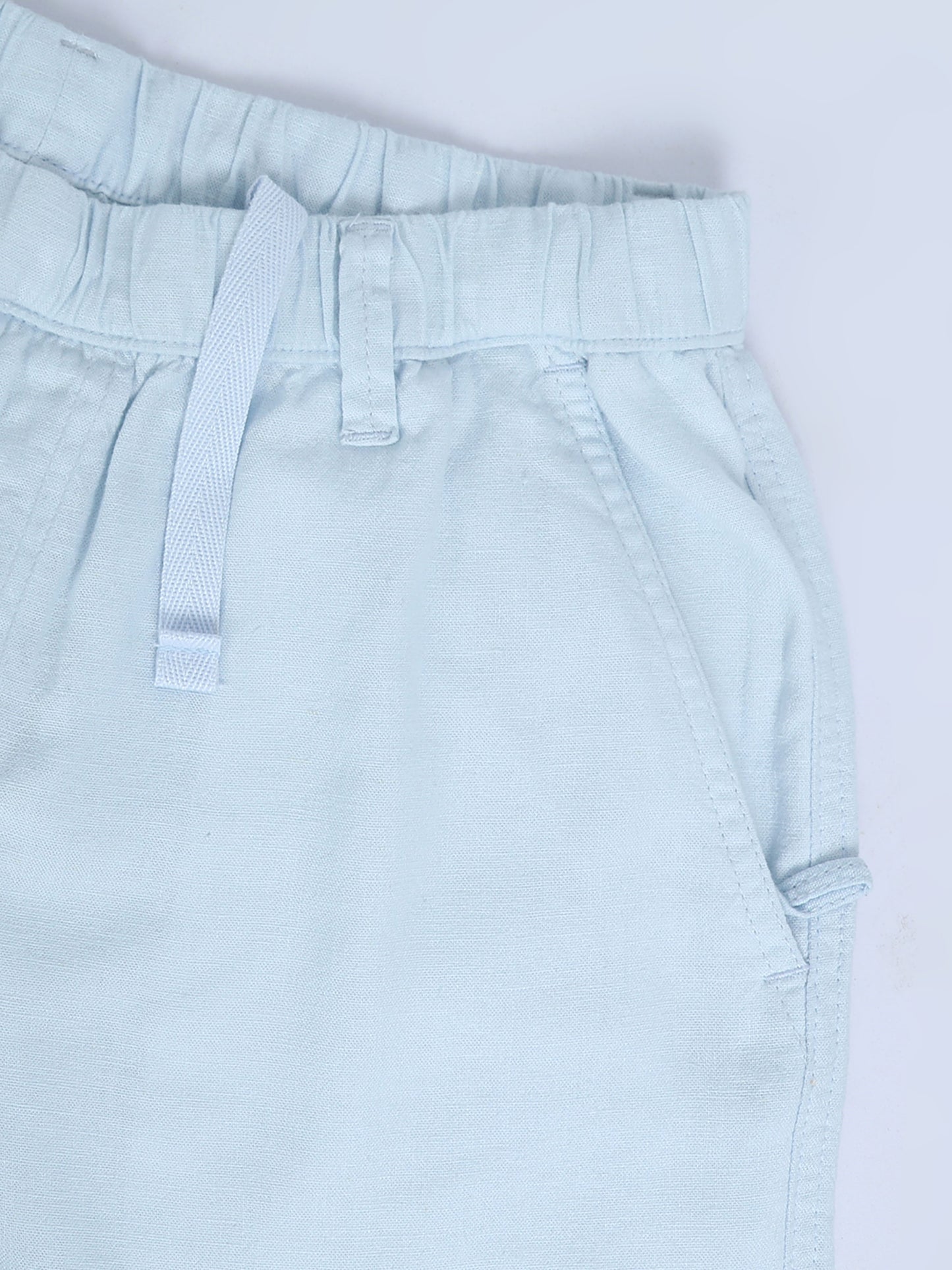 Sky Casual Linen Blend Shorts
