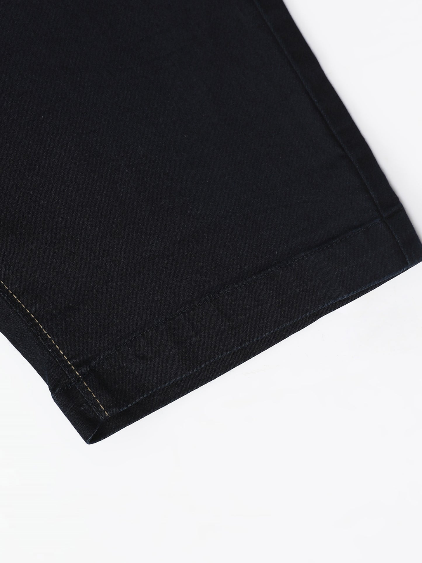 Men’s Casual Cotton Lycra Solid Shorts | Regular Fit, Elasticated Waistband with Button Closure, 3 Pockets