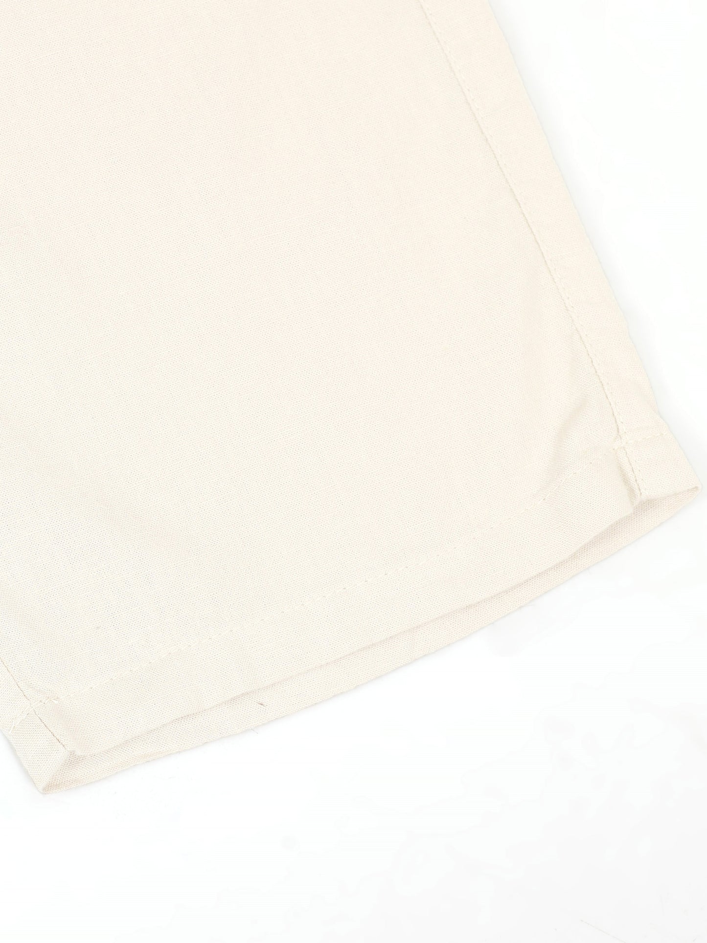 Cotton Viscose Linen Blend Natural Cord Set