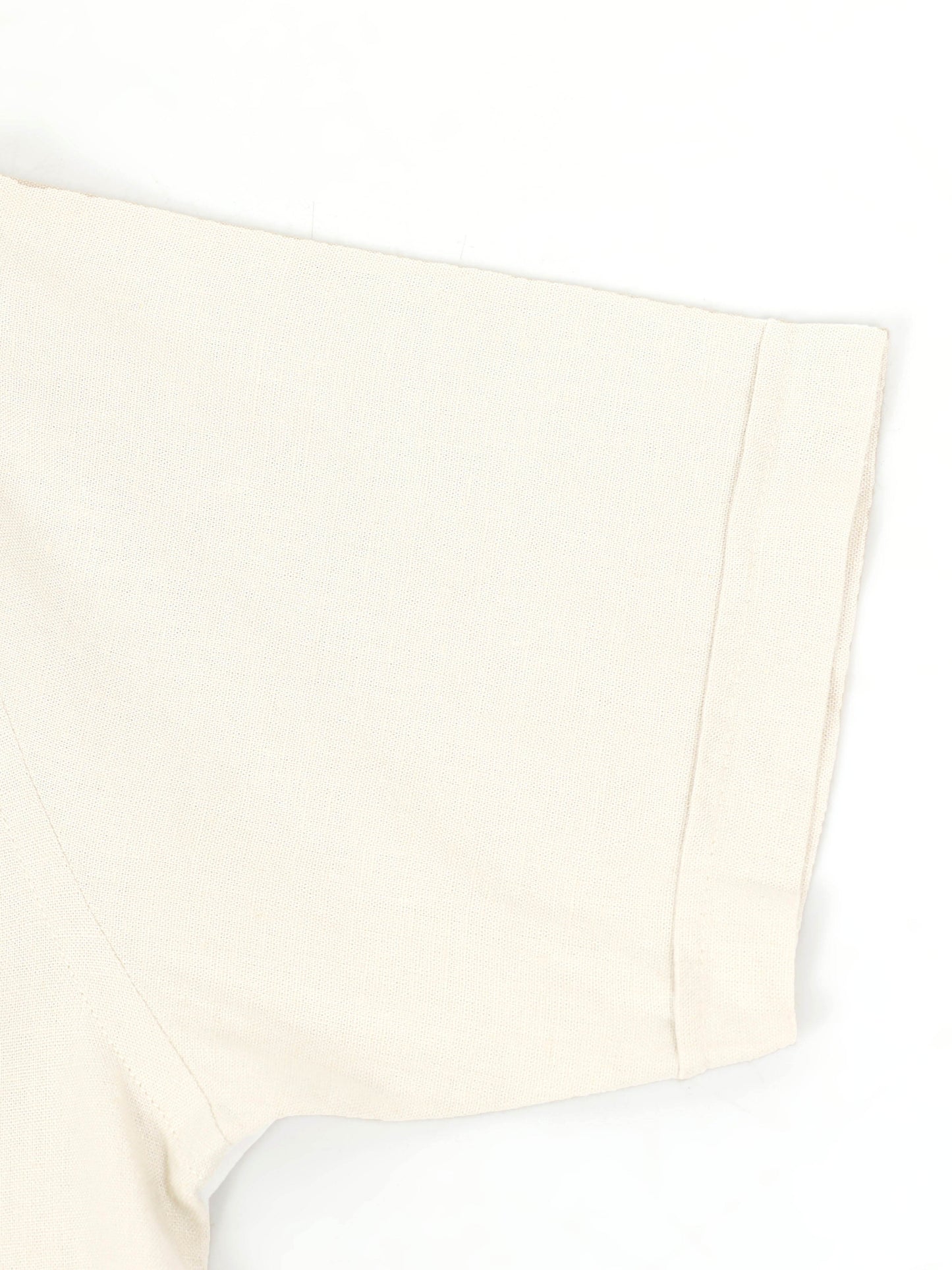 Cotton Viscose Linen Blend Natural Cord Set