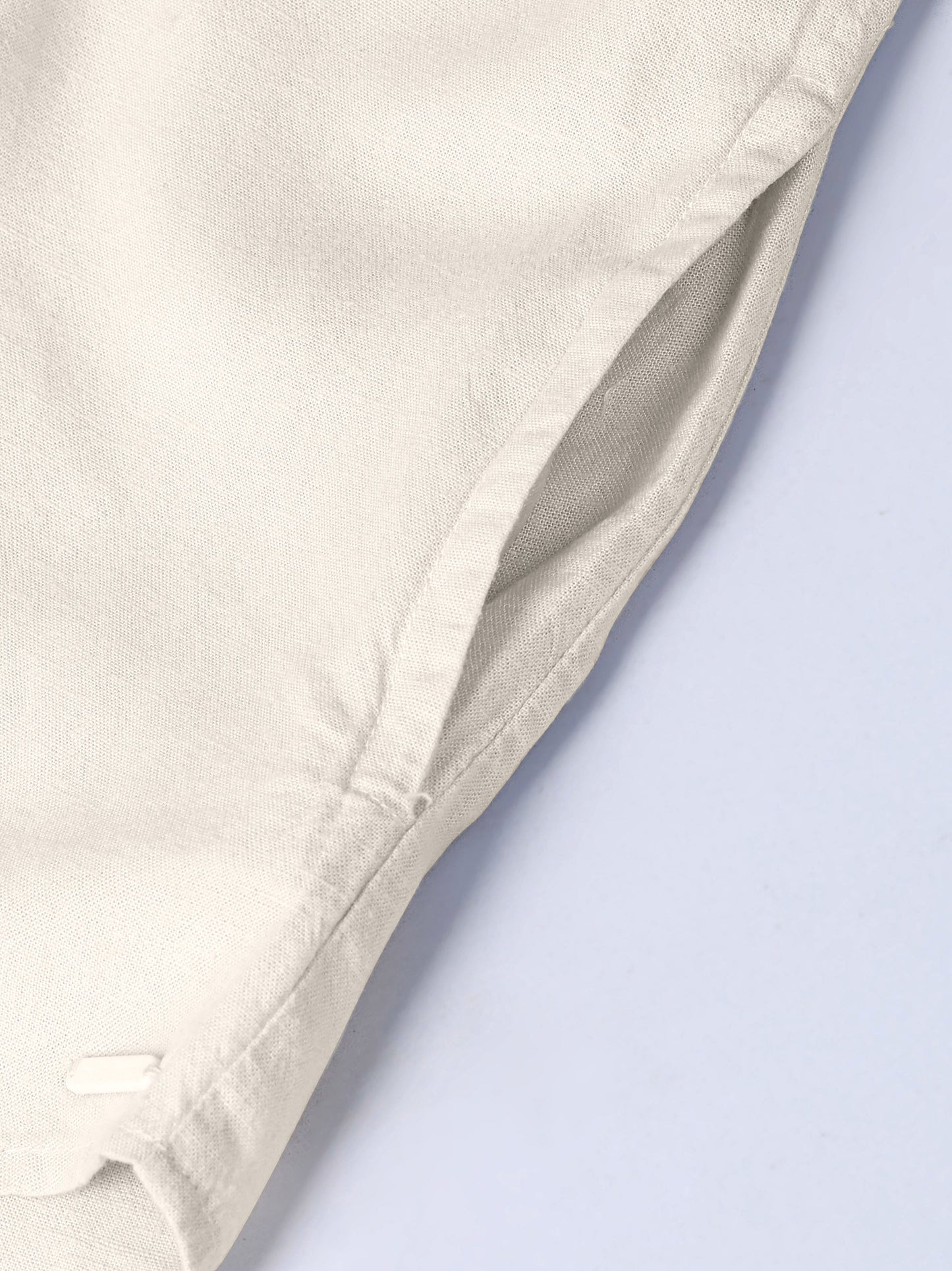 Full Sleeve Single Pocket Natural Color Cotton Shirt